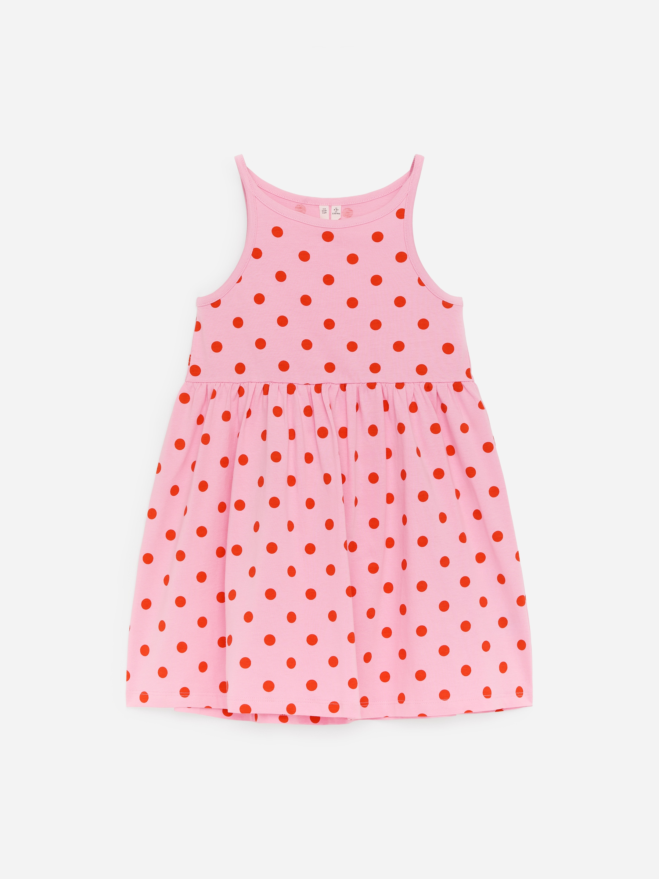 Jersey Strap Dress-#febfcd-18868
