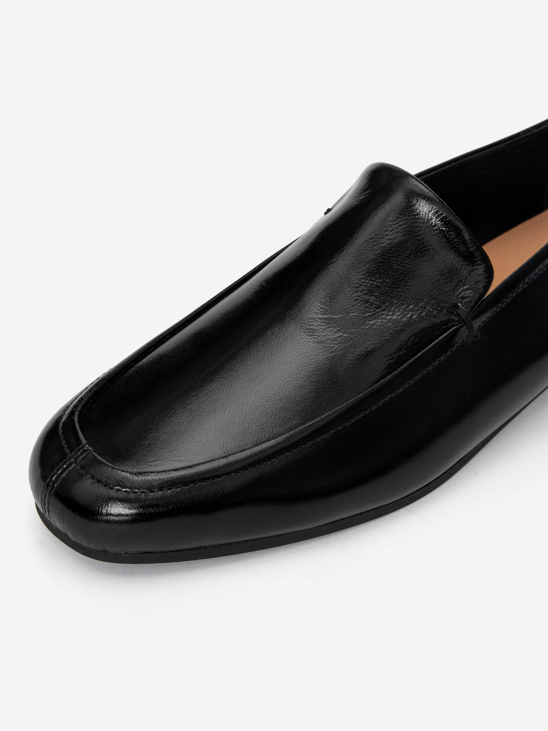 Lacquered Leather Loafers - Black - Women - StillMedia/DescriptiveDetail - 5