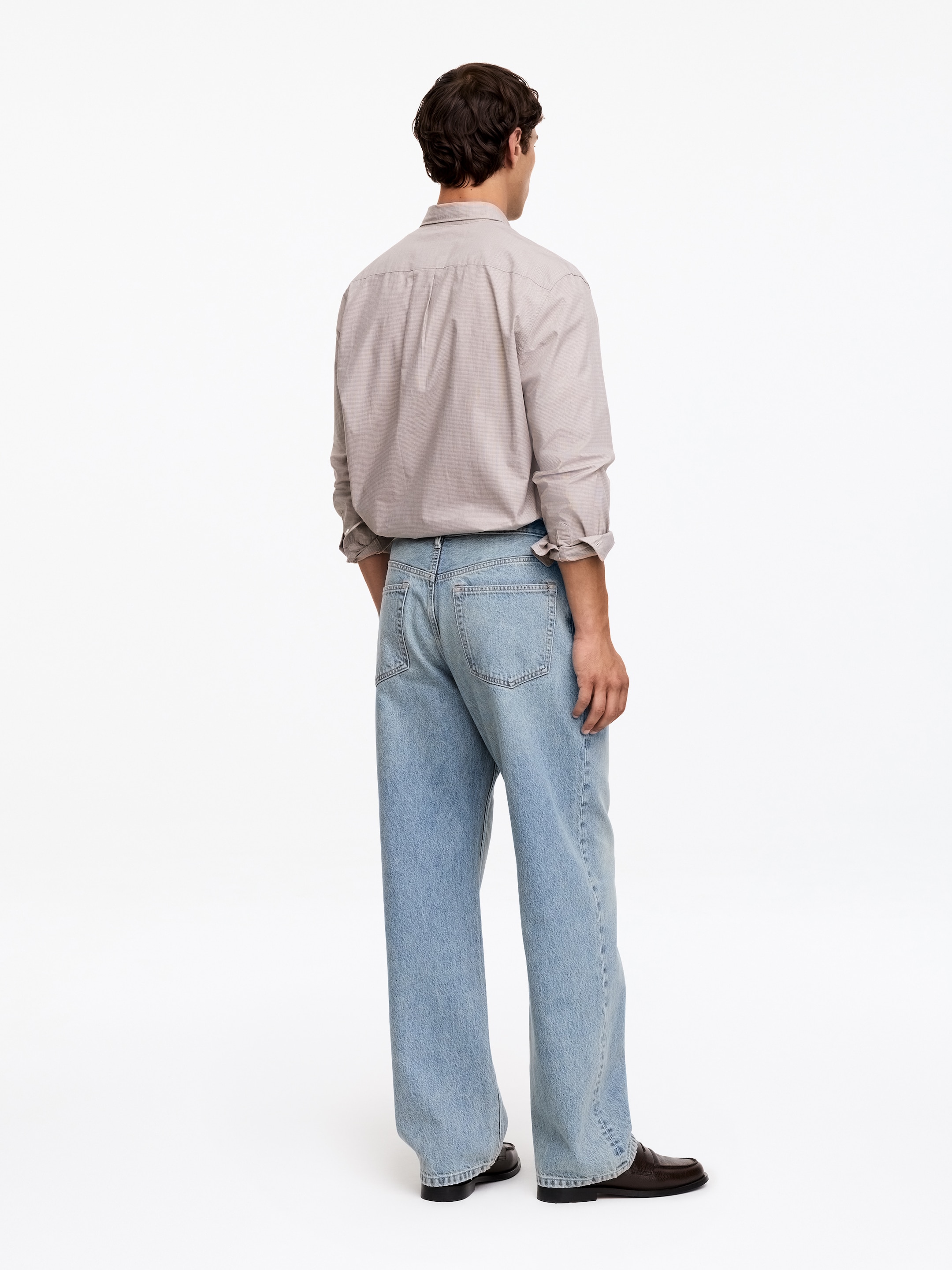Jean large MIST - Bleu moyen - Loose fit - Homme - StillMedia/Lookbook - 18