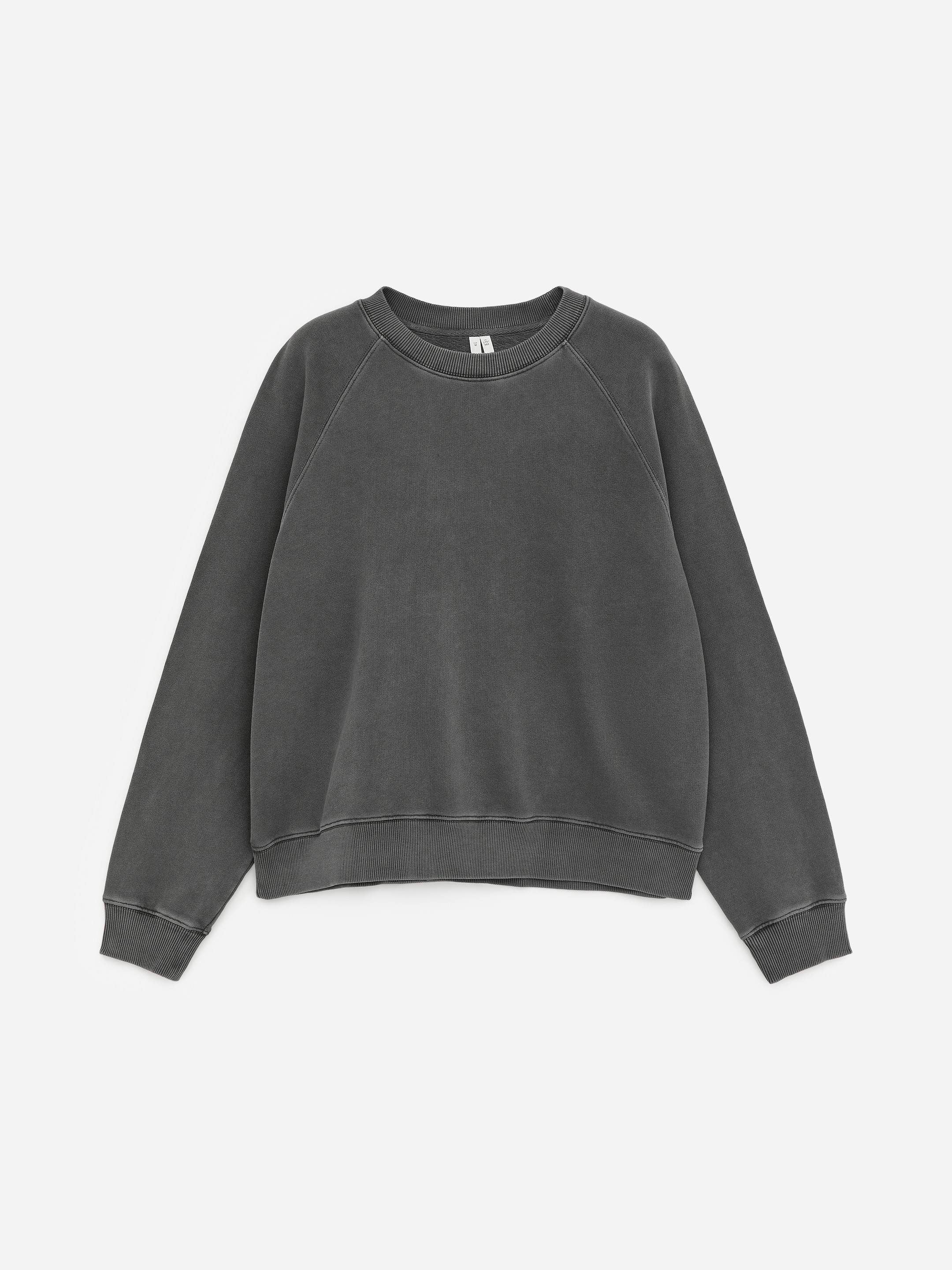Frottee-Sweatshirt-Schwarz-18798