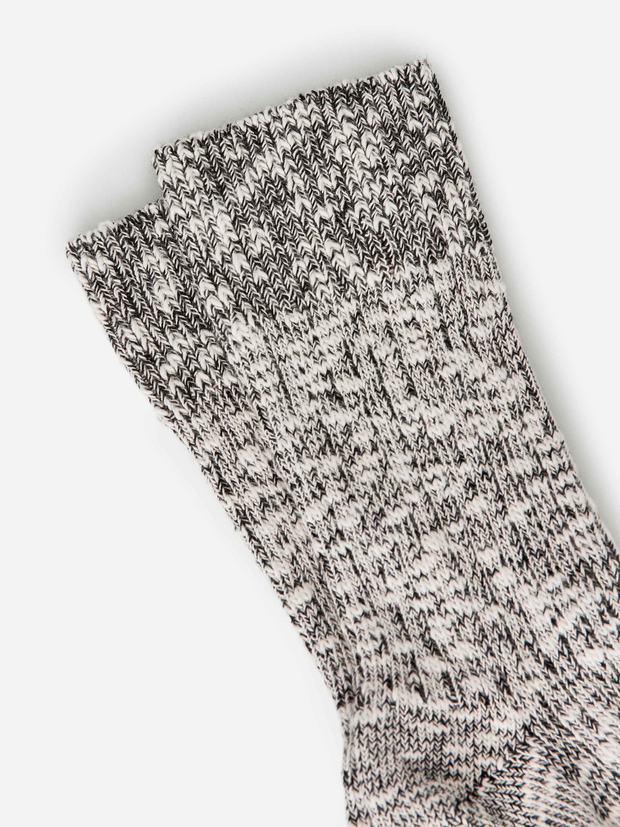 Grobe Stricksocken - Schwarz/Weiß - Damen - StillMedia/DescriptiveDetail - 4