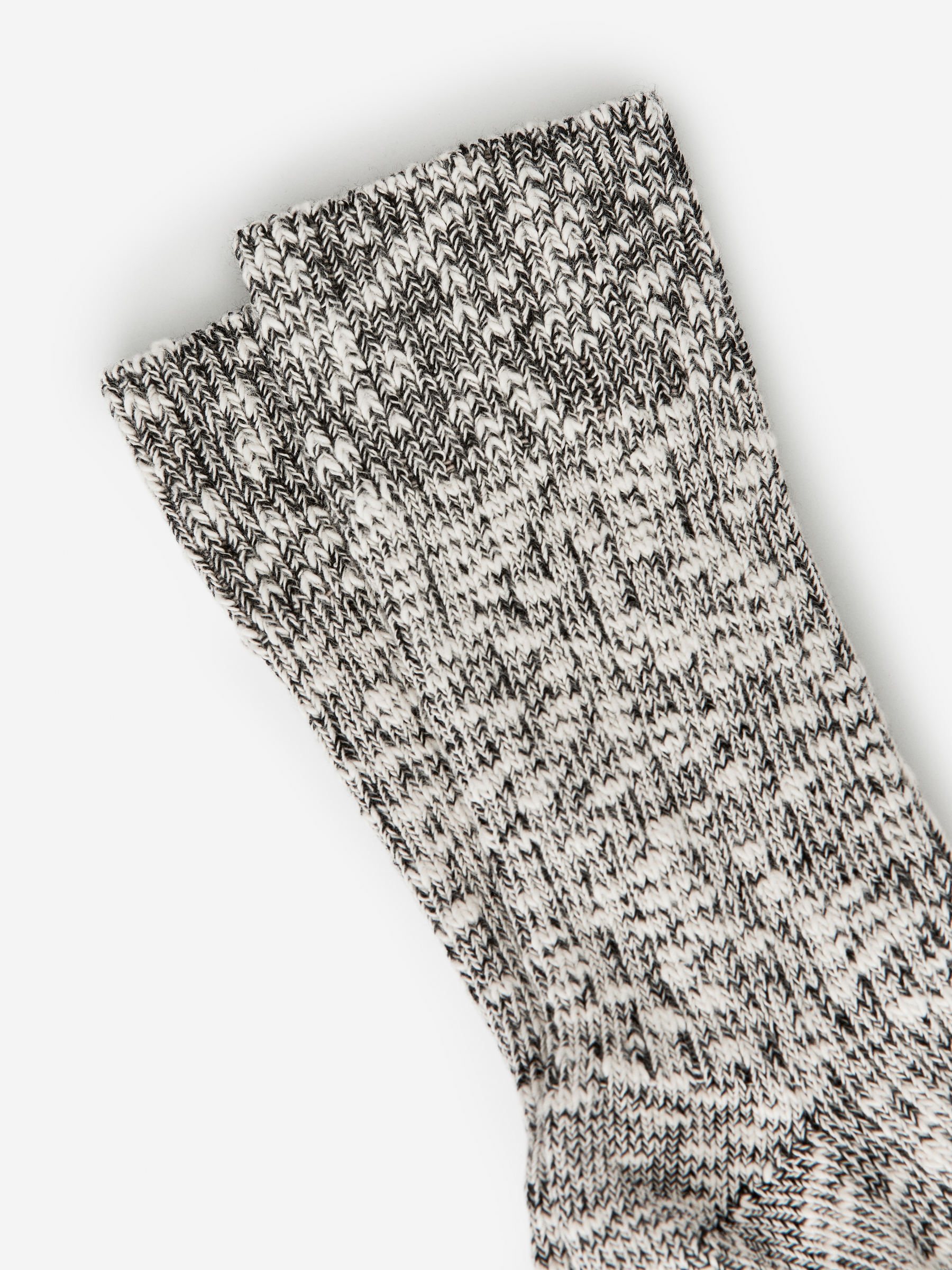 Chunky Knit Socks - Black/White - Women - StillMedia/DescriptiveDetail - 4