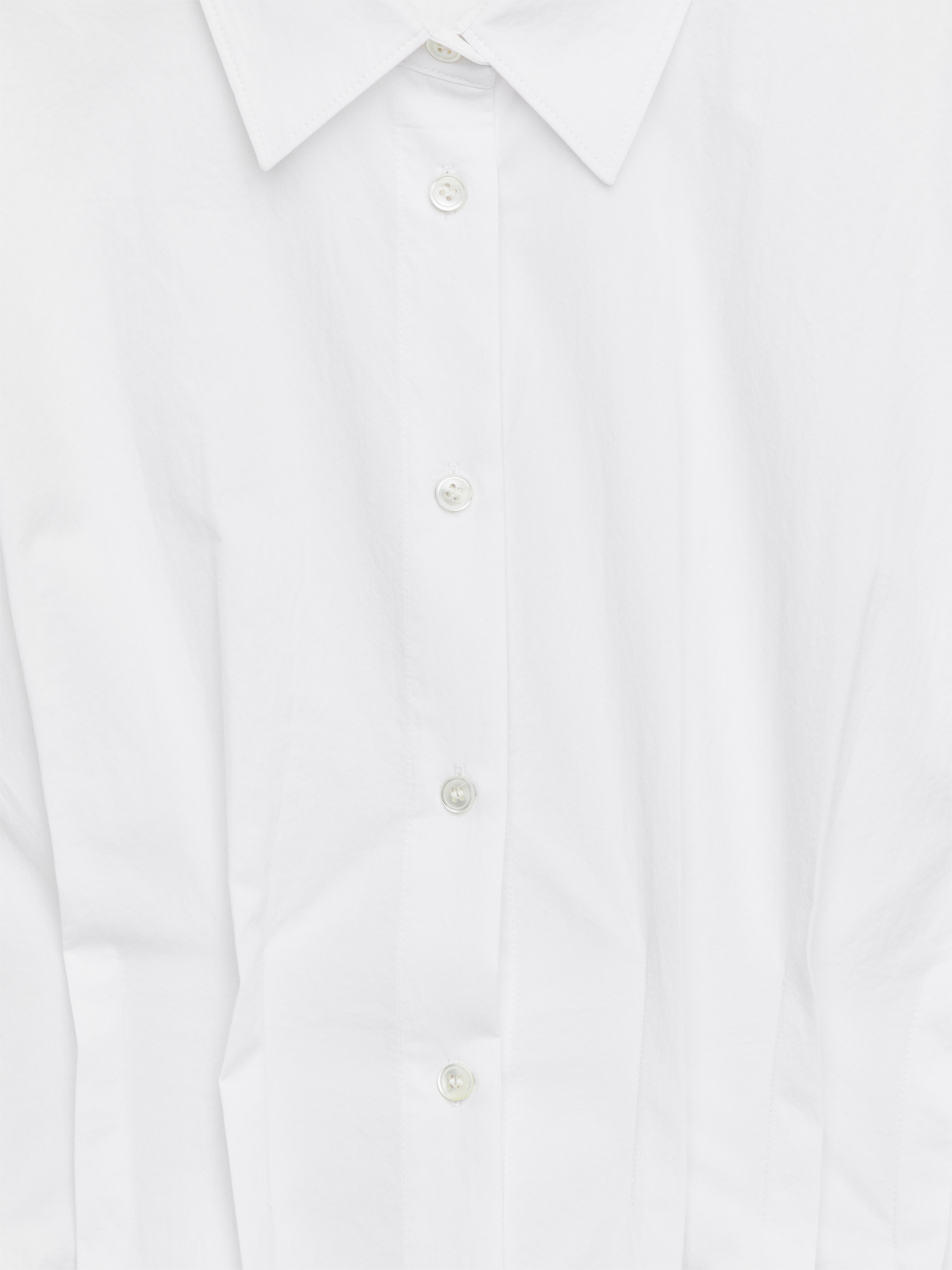 Pleated Blouse - White - Regular fit - Women - StillMedia/DescriptiveDetail - 1