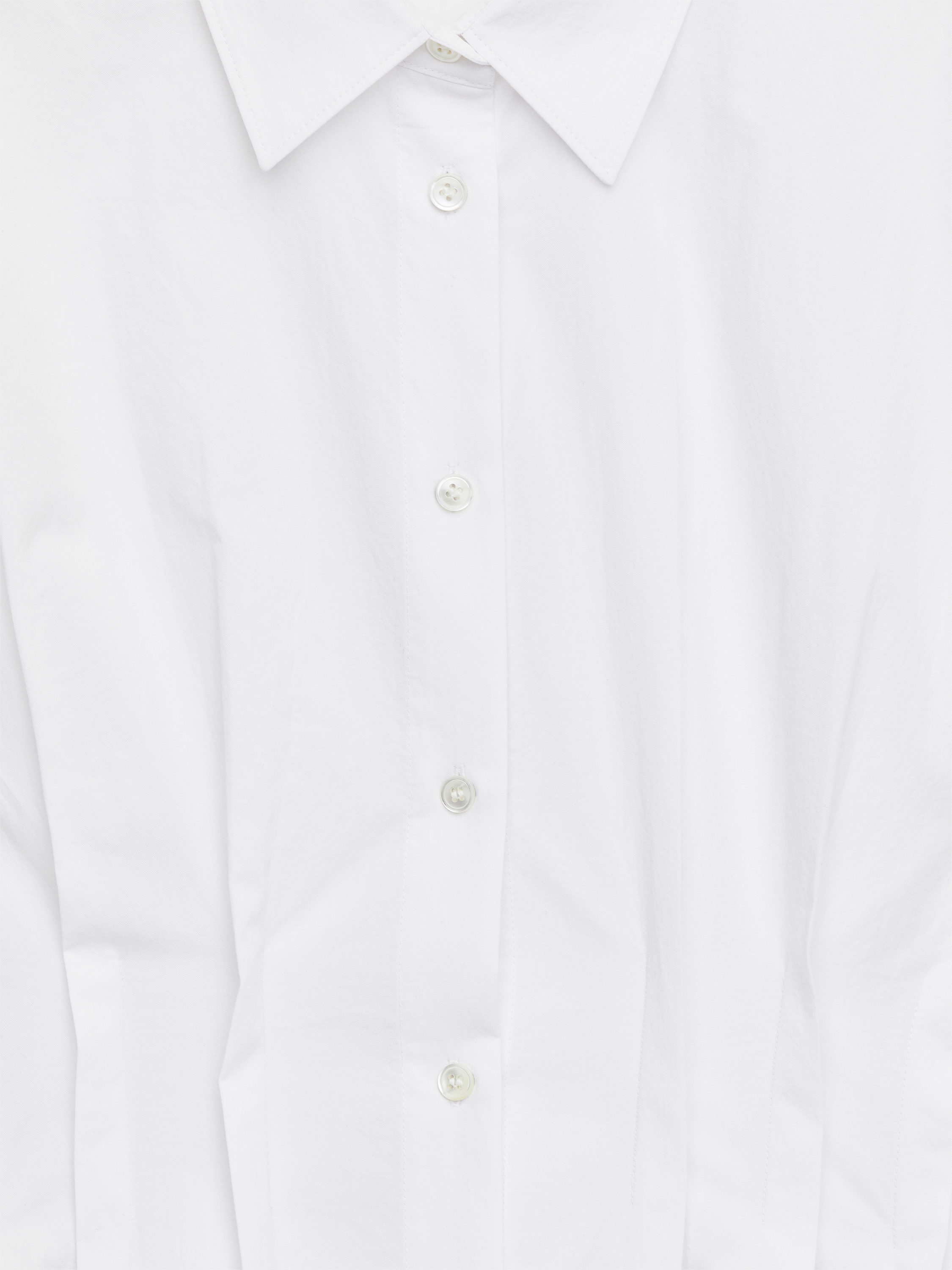 Pleated Blouse - White - Regular fit - Women - StillMedia/DescriptiveDetail - 1