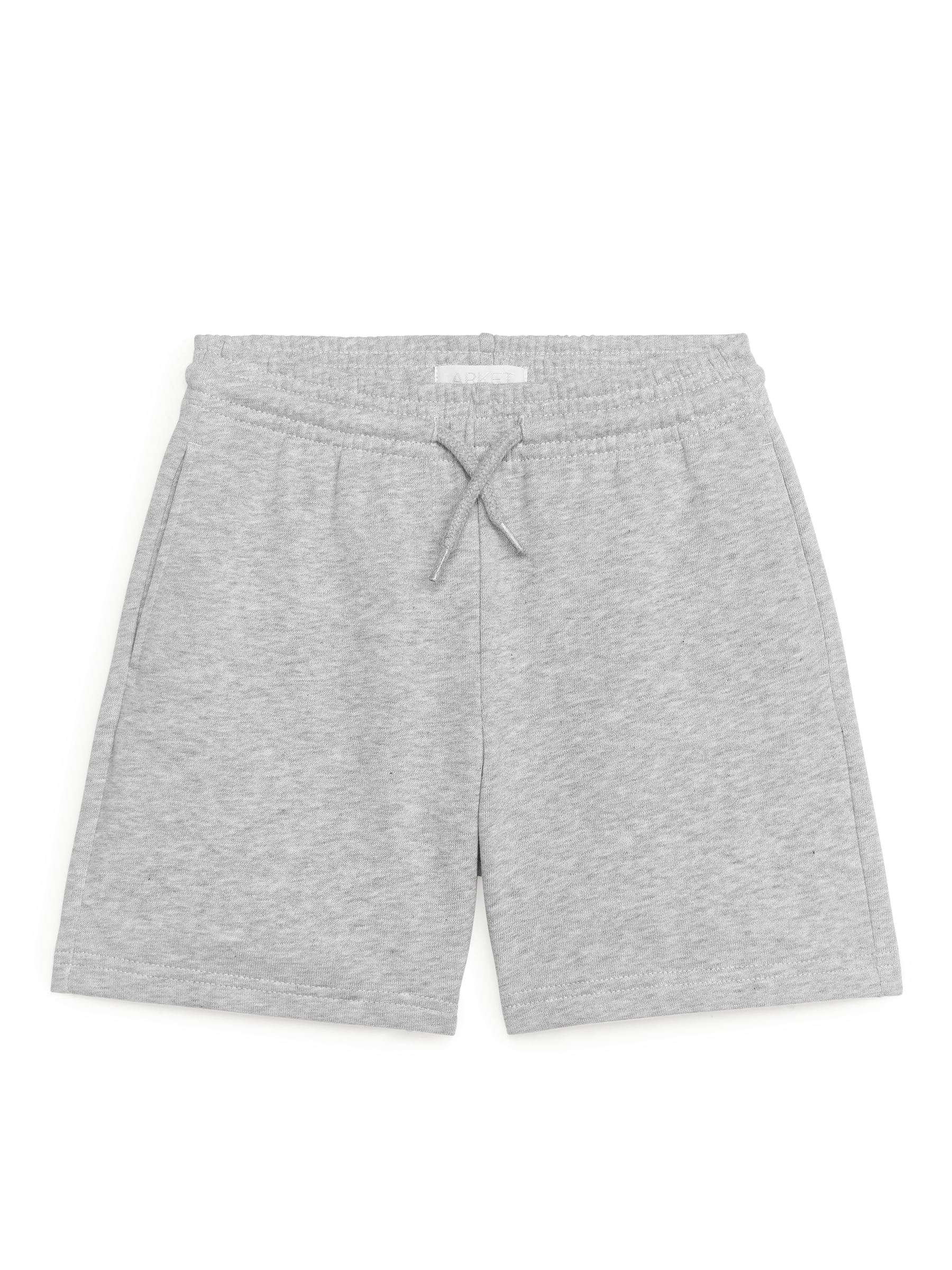 Shorts aus Frottee-#B9BABC-943