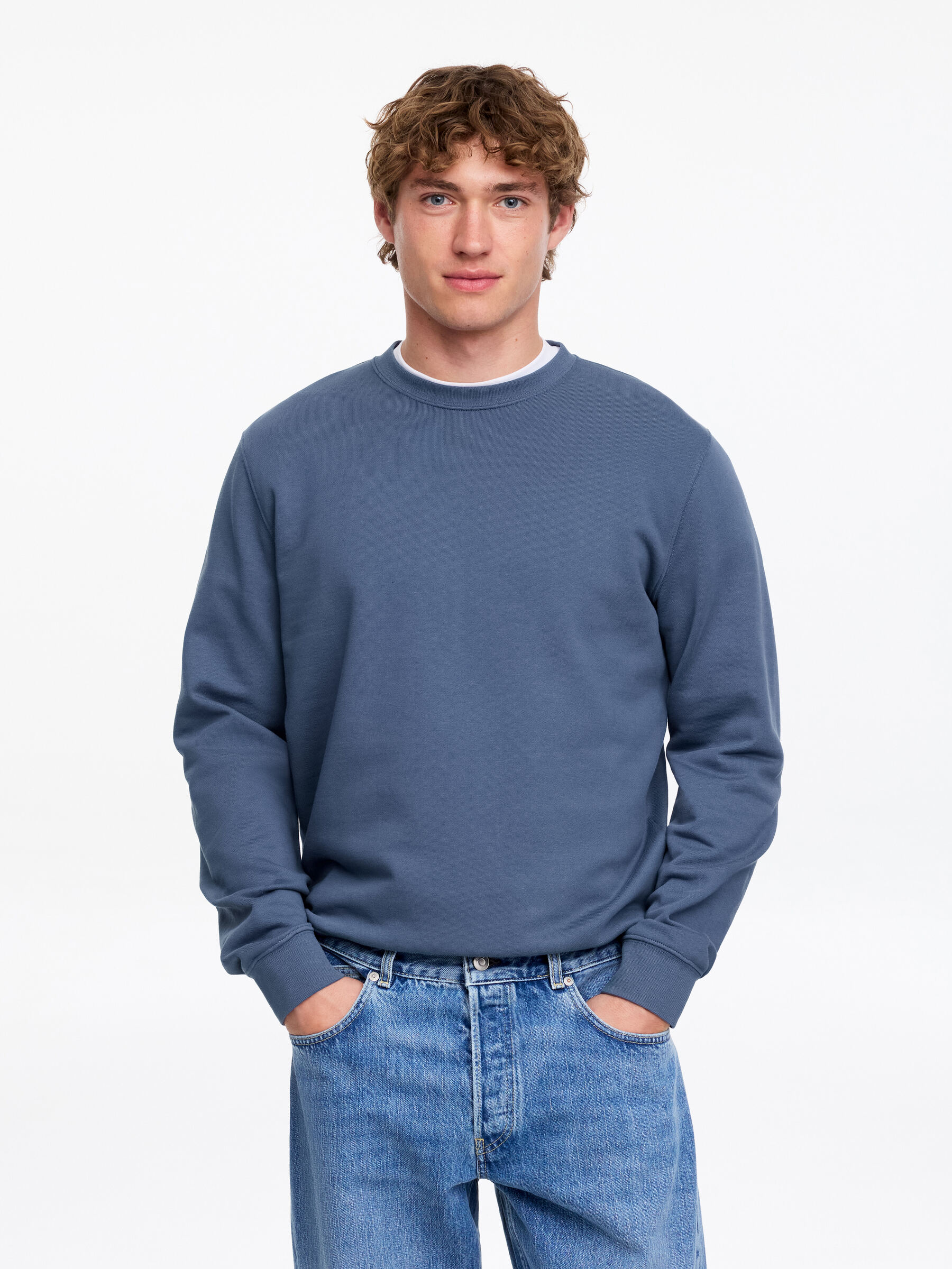 Mid-Weight Sweatshirt-#545B6F-19205
