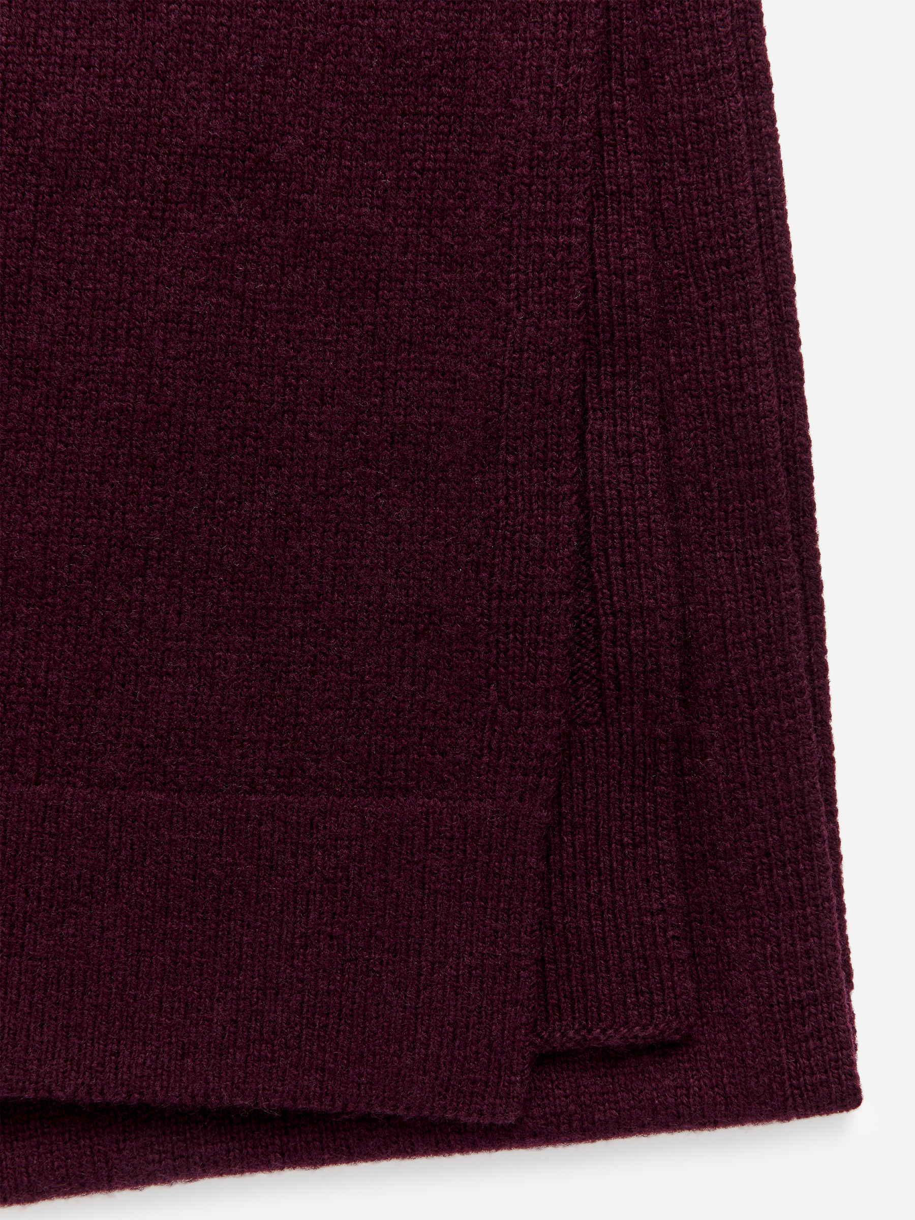 Wool Scarf - Burgundy - Men - StillMedia/DescriptiveDetail - 1