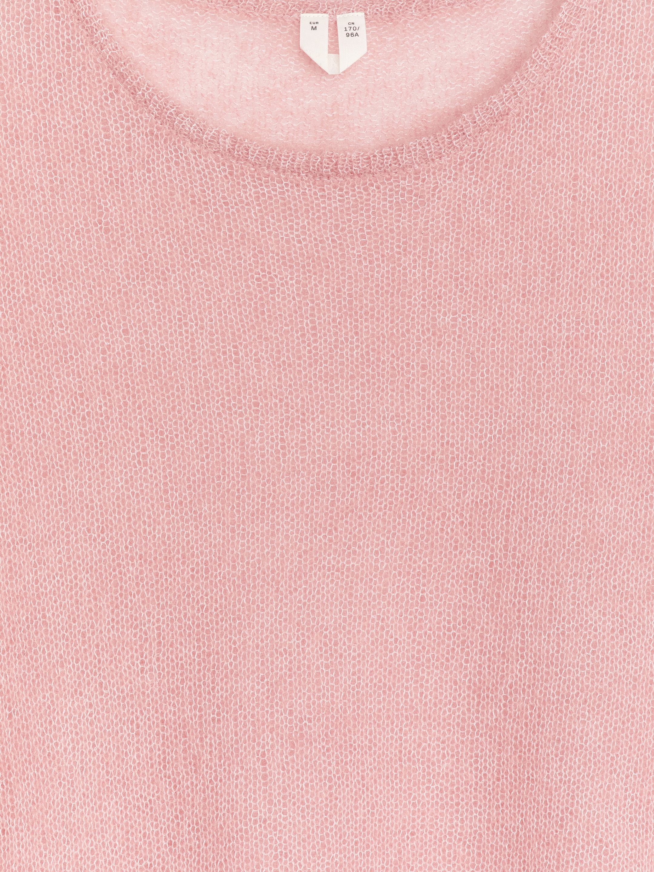 Topp i ull och mohair - Rosa - Loose fit - Women - StillMedia/DescriptiveDetail - 2