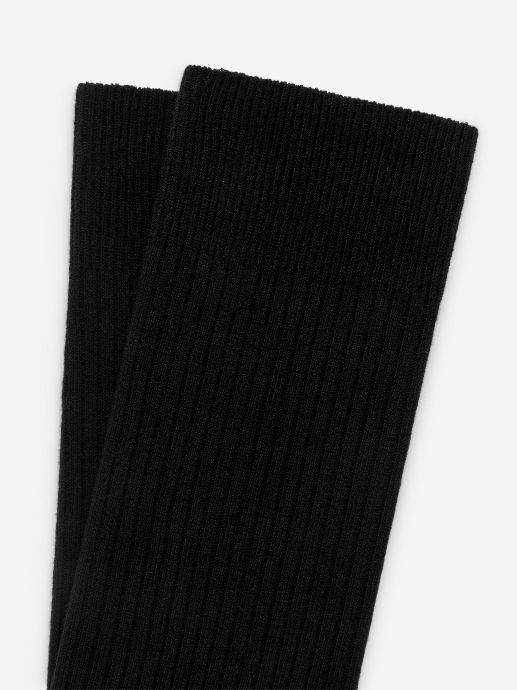 Supima Cotton Rib Socks 5 Pairs - Black - Men - StillMedia/DescriptiveDetail - 6