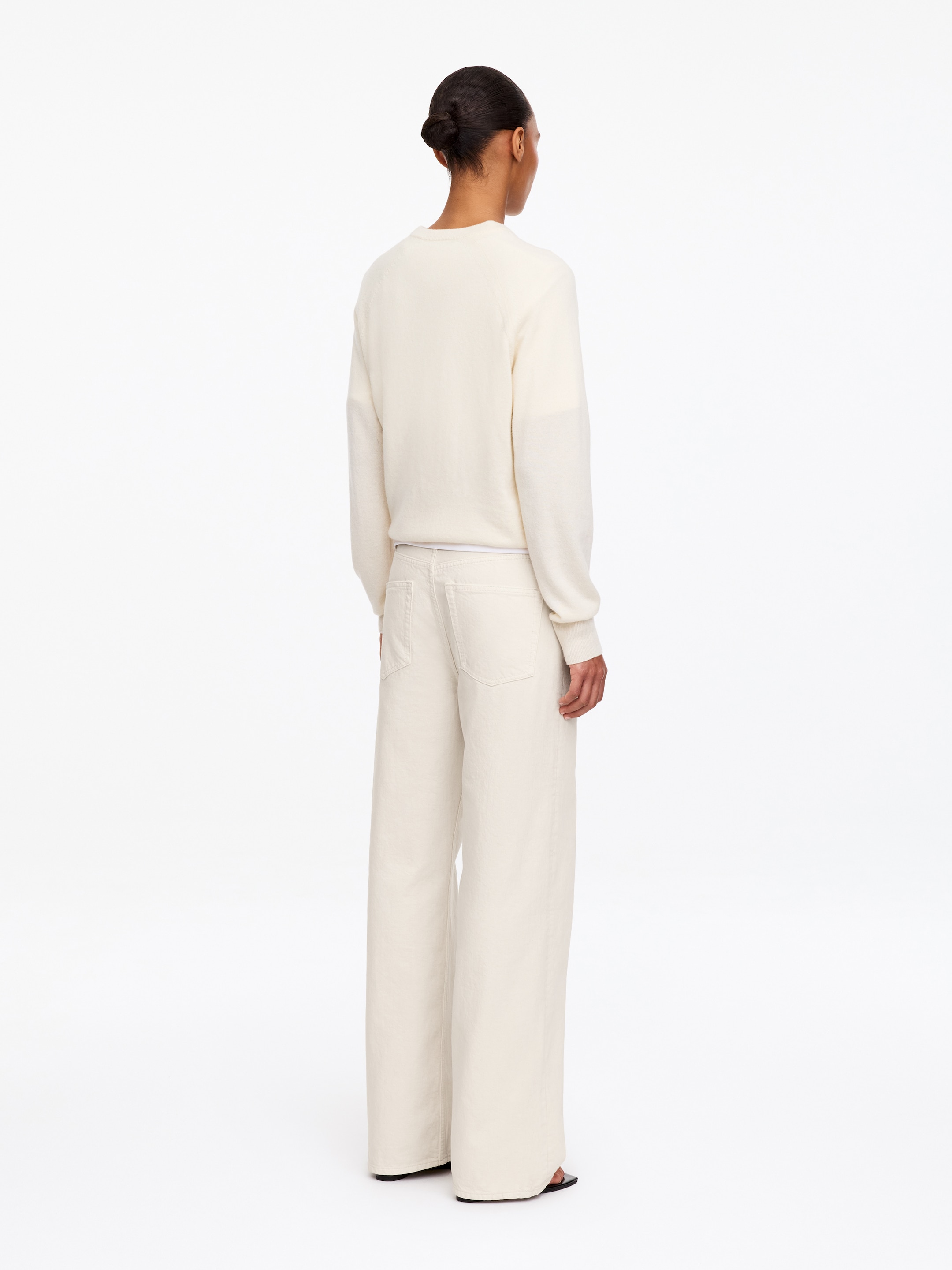 CORAL Wide Jeans - Cremeweiß - Relaxed Fit - women - StillMedia/Lookbook - 2