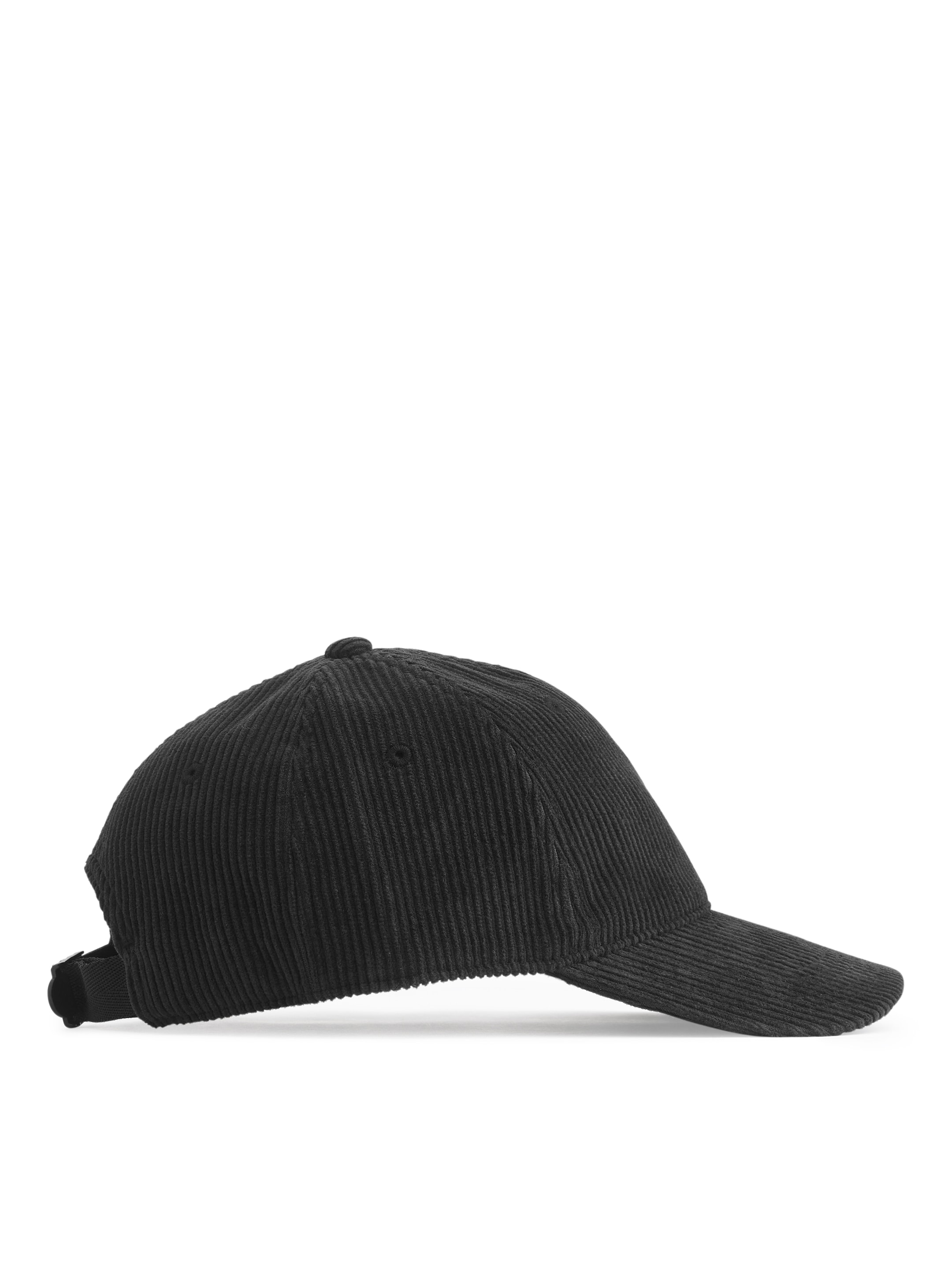 Corduroy Cap - Black - Men - StillMedia/DescriptiveStillLife - 3