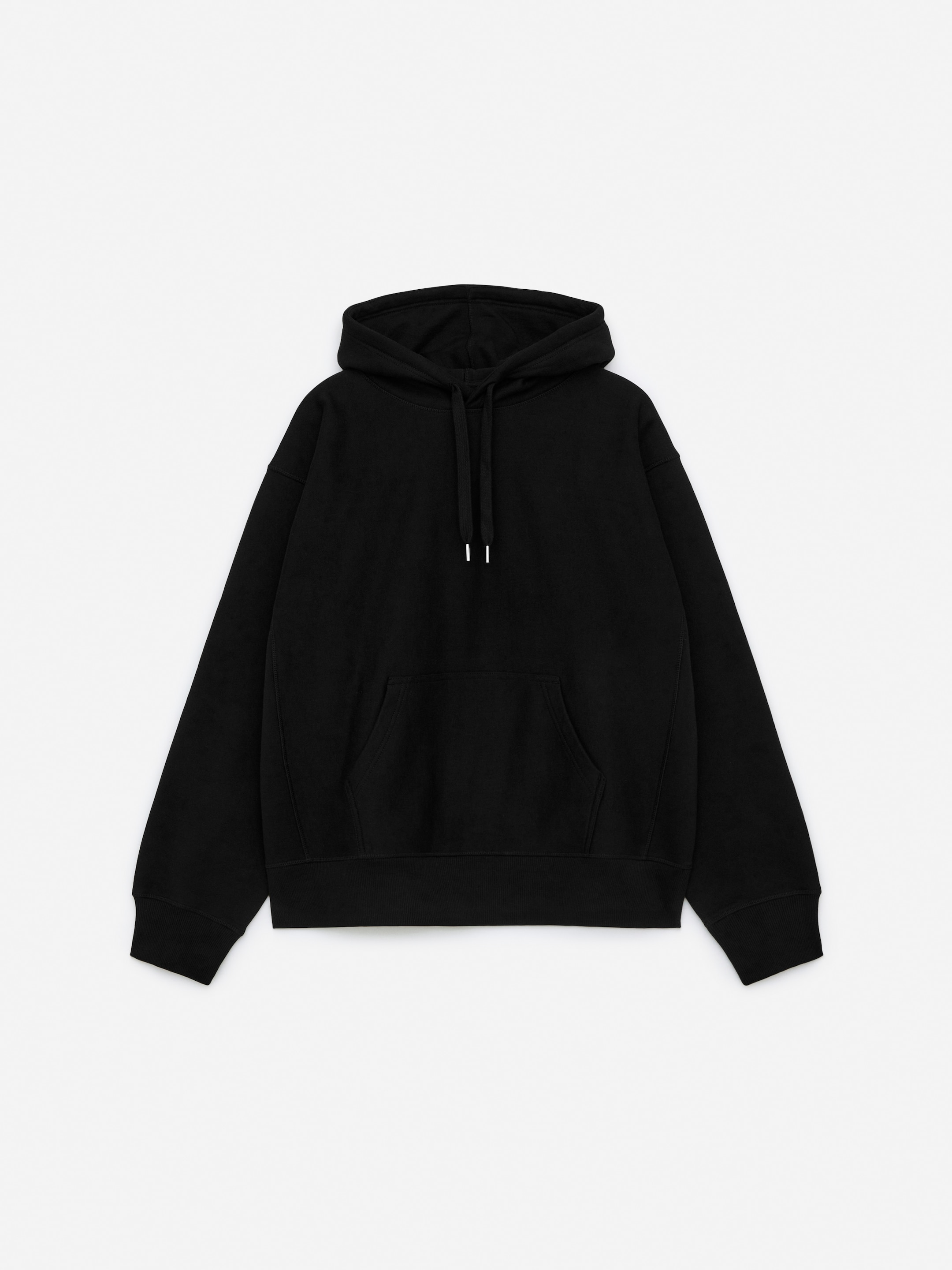Relaxed Heavyweight Hoodie - Black - Oversized - Men - StillMedia/DescriptiveStillLife - 2