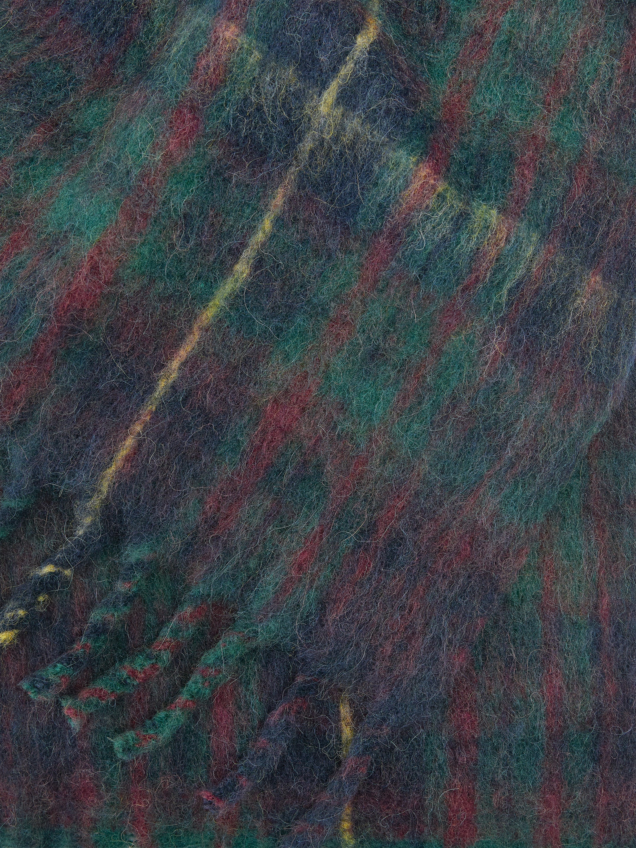 Schal aus Alpakawollmischung - Kariert/Dunkles Marineblau - men - StillMedia/DescriptiveDetail - 2