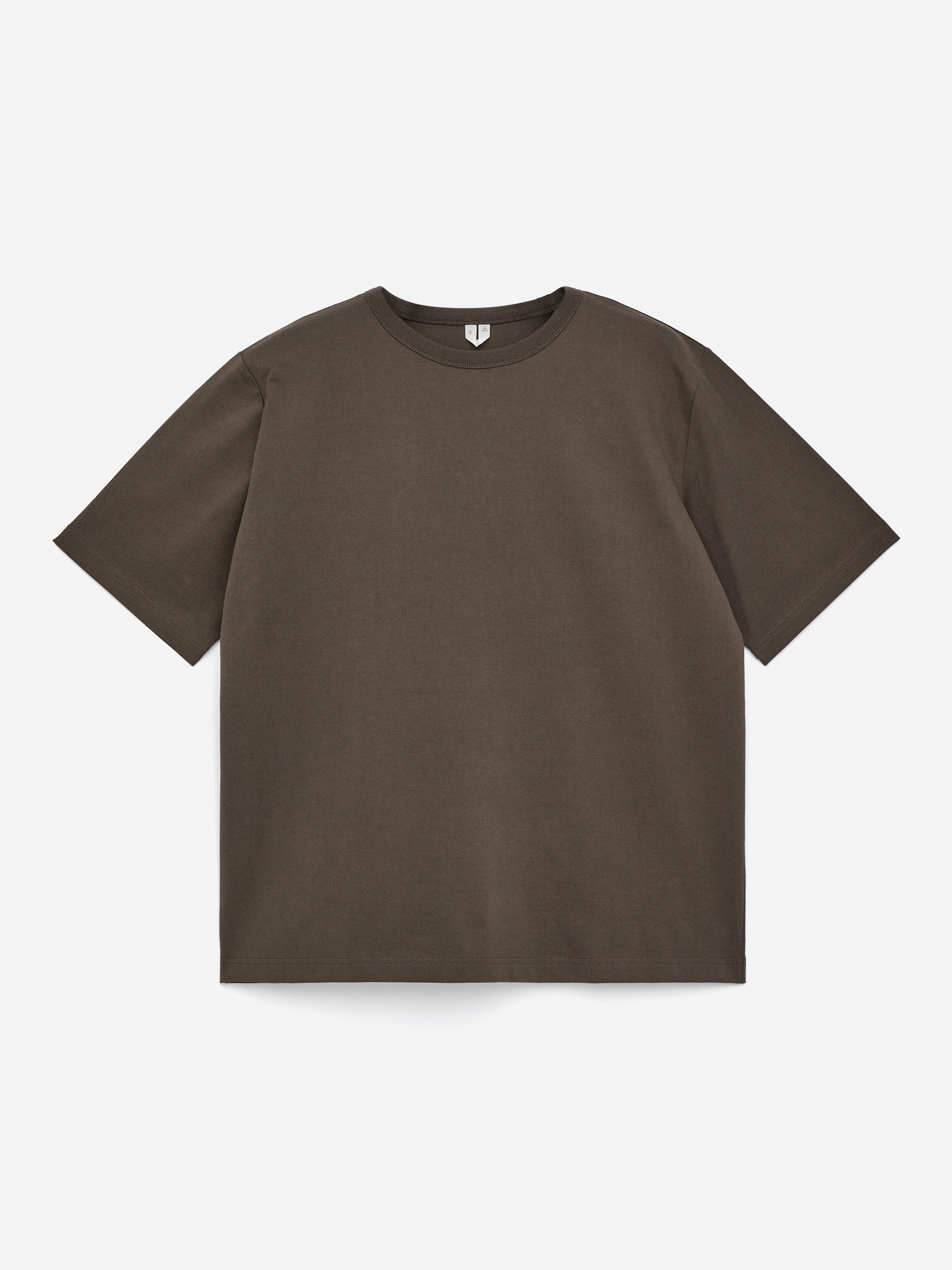 Oversize-T-Shirt, 270 GSM - Dunkles Graubraun - Relaxed Fit - Herren - StillMedia/DescriptiveStillLife - 1