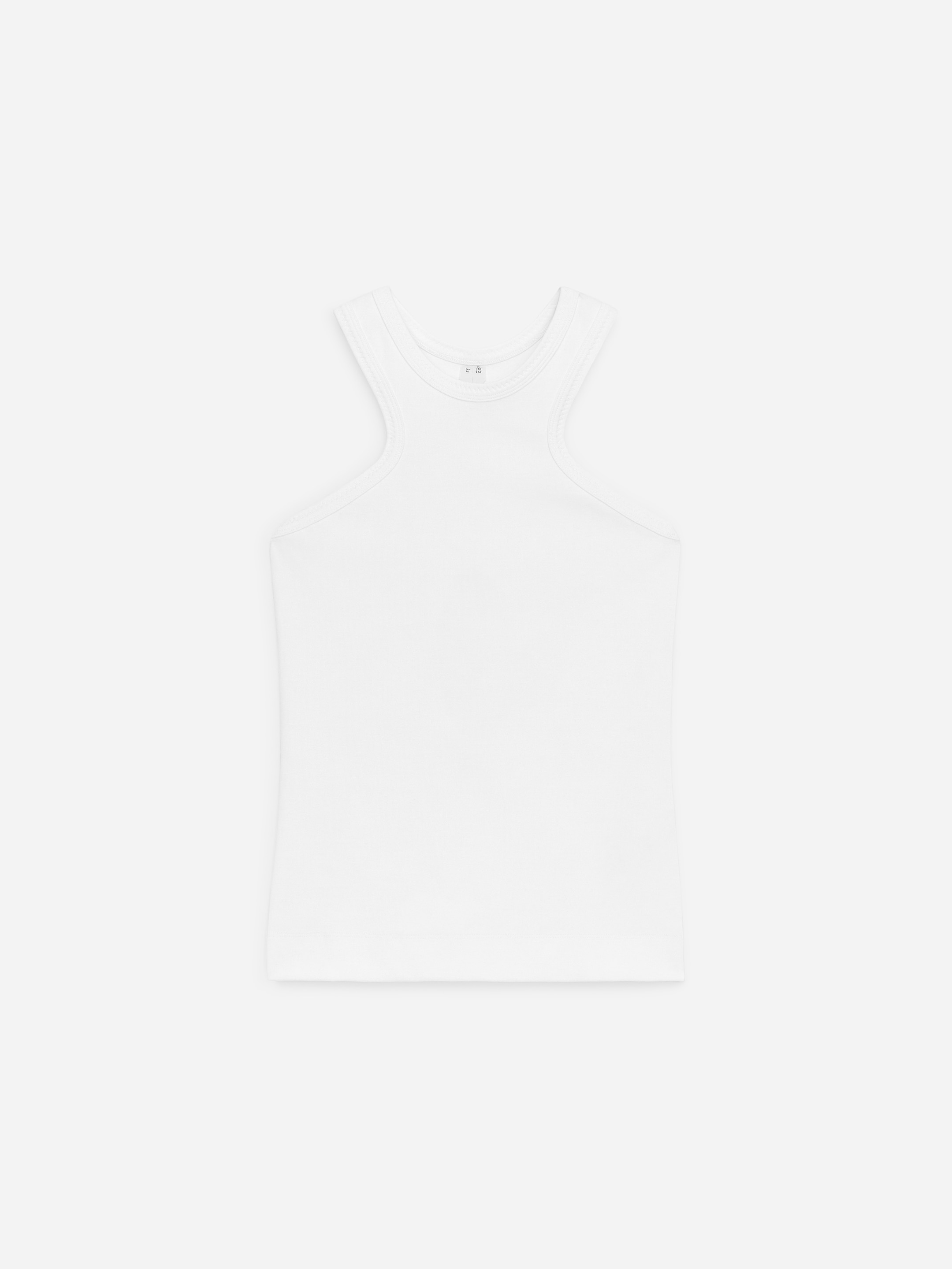 Racerback Tank Top-#FFFFFF-18571