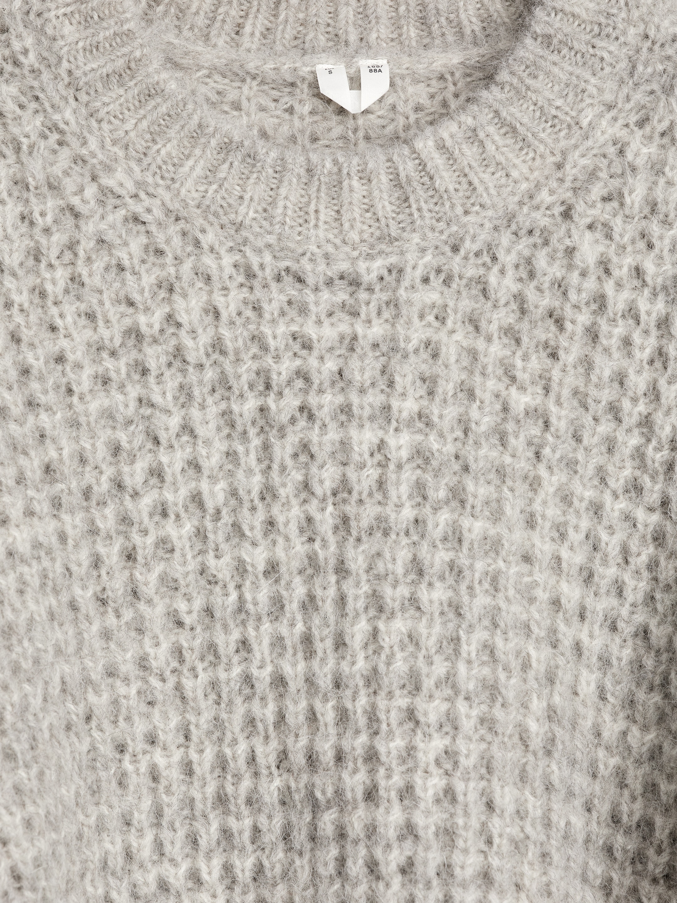 Größeres Bild anzeigen: Lockerer Pullover aus Wolle und Alpakawolle - Grau - Ladies | H&M AT 3