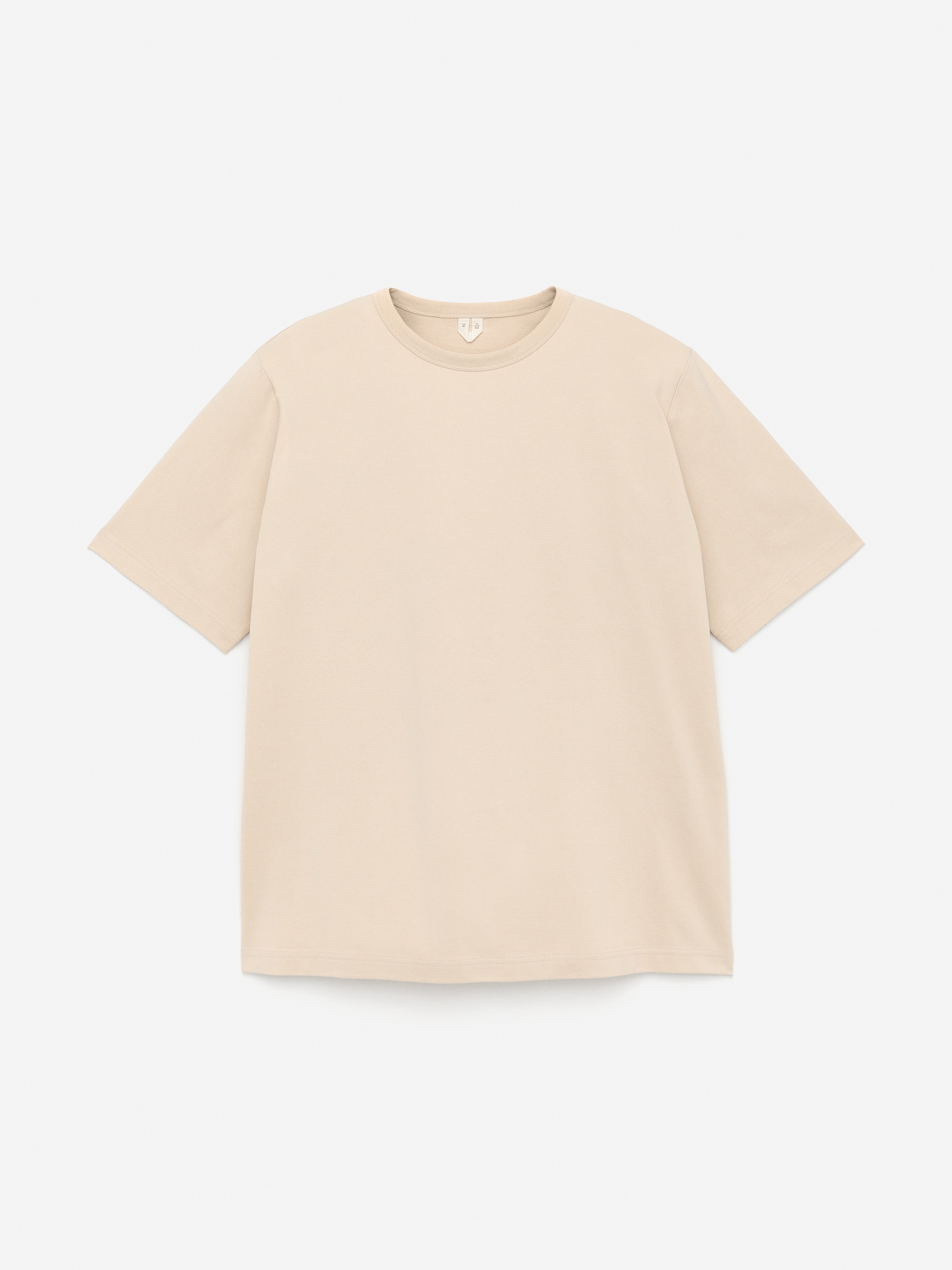 270 GSM Oversized T-Shirt - Beige - Relaxed fit - Men - StillMedia/DescriptiveStillLife - 1