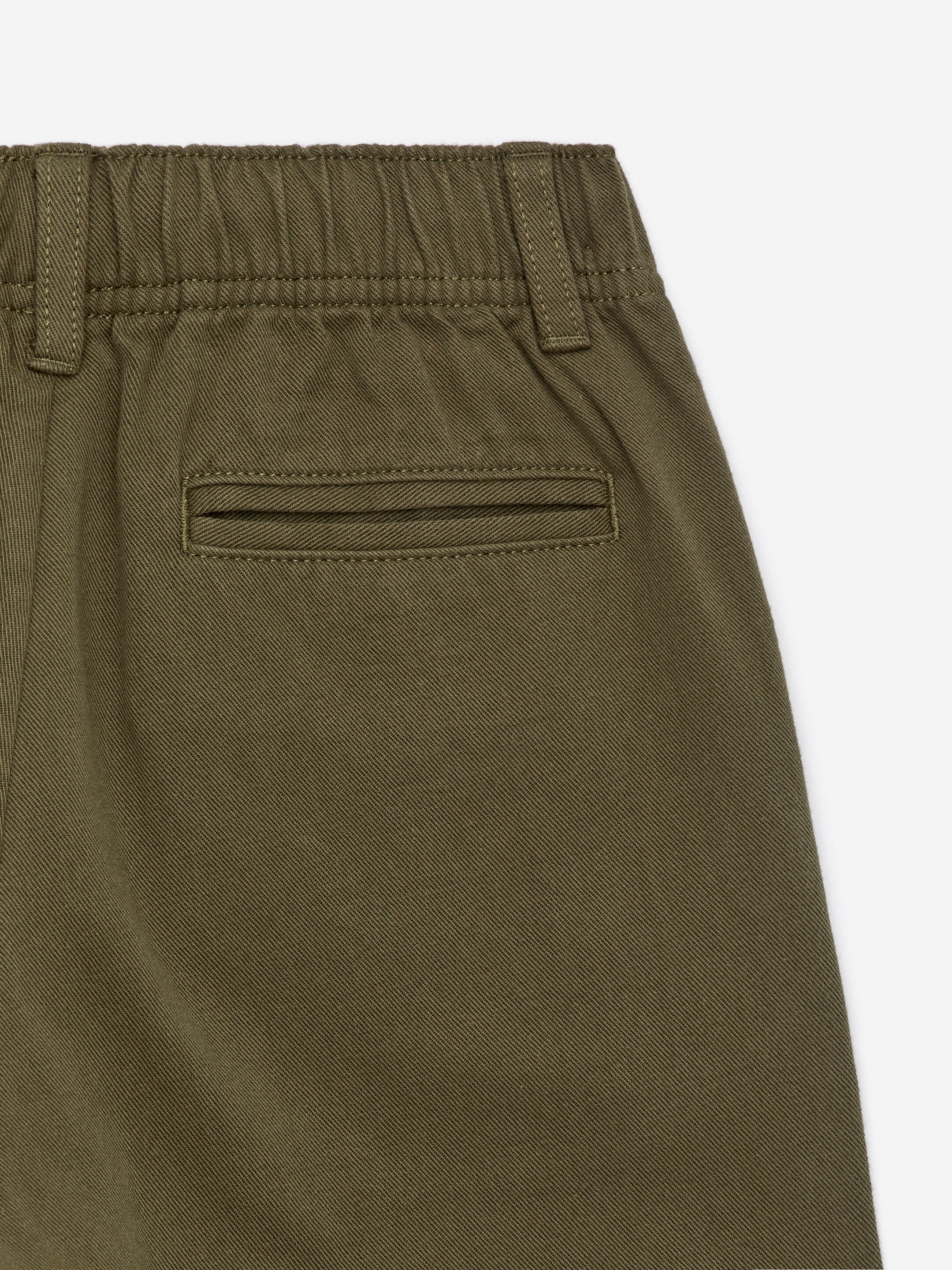 Zobrazit větší obrázek: Bavlněné kalhoty chino s úzkými nohavicemi - Khaki - DĚTI | H&M CZ 3
