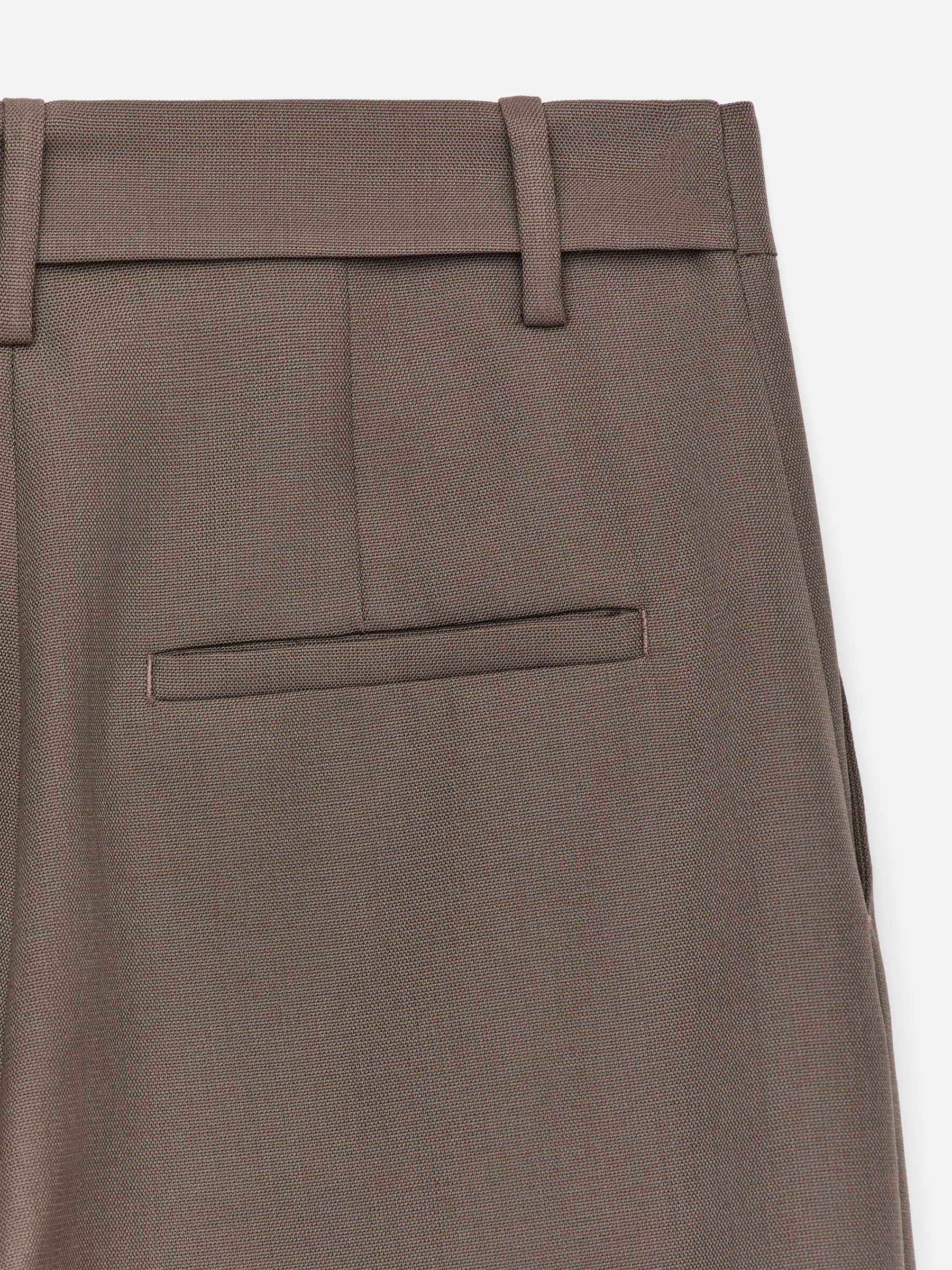 Tailored Wool-Blend Trousers - Dark Mole - Relaxed fit - Women - StillMedia/DescriptiveDetail - 7