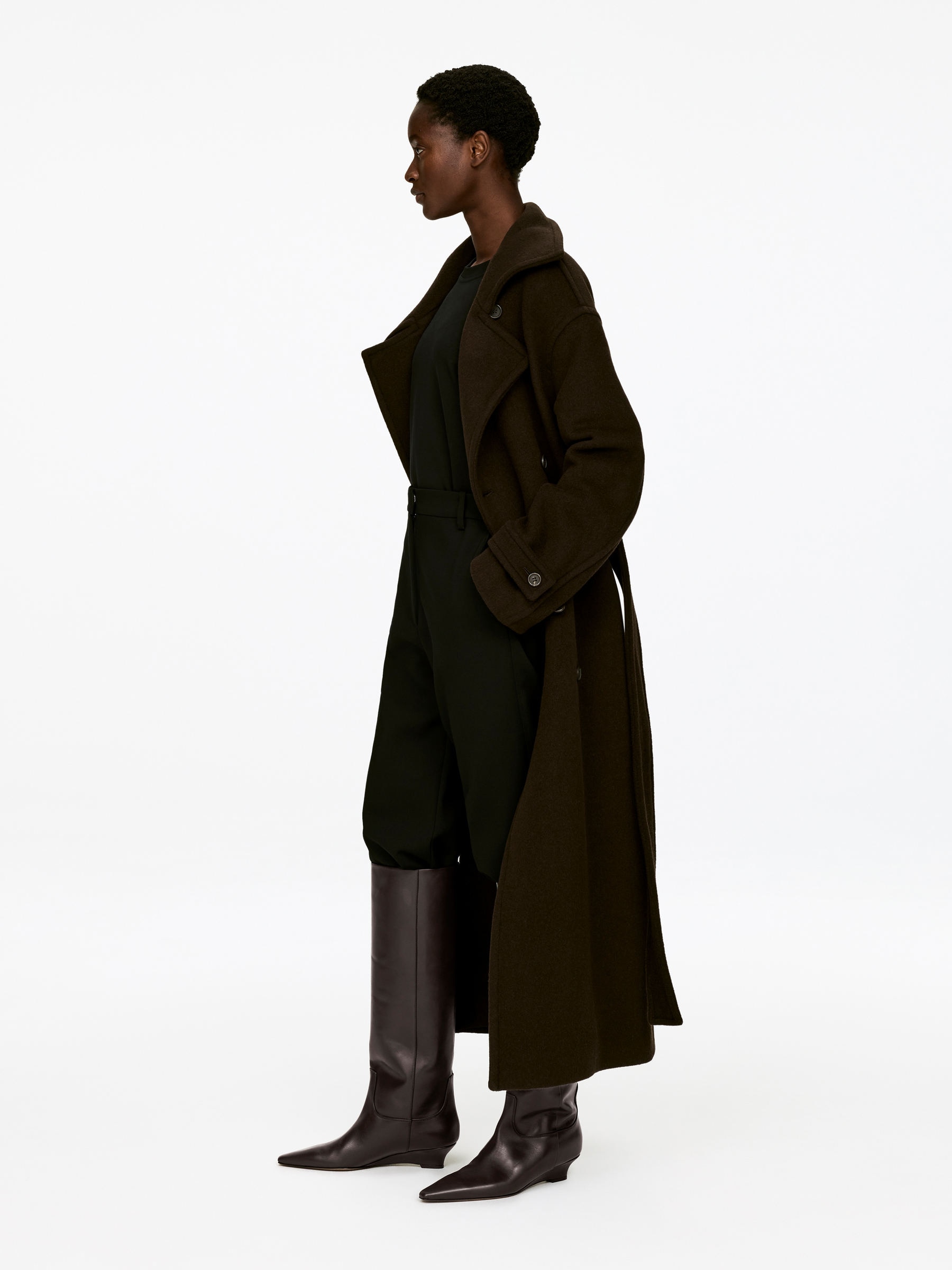 Leather Boots - Dark Brown - Women - StillMedia/Lookbook - 7