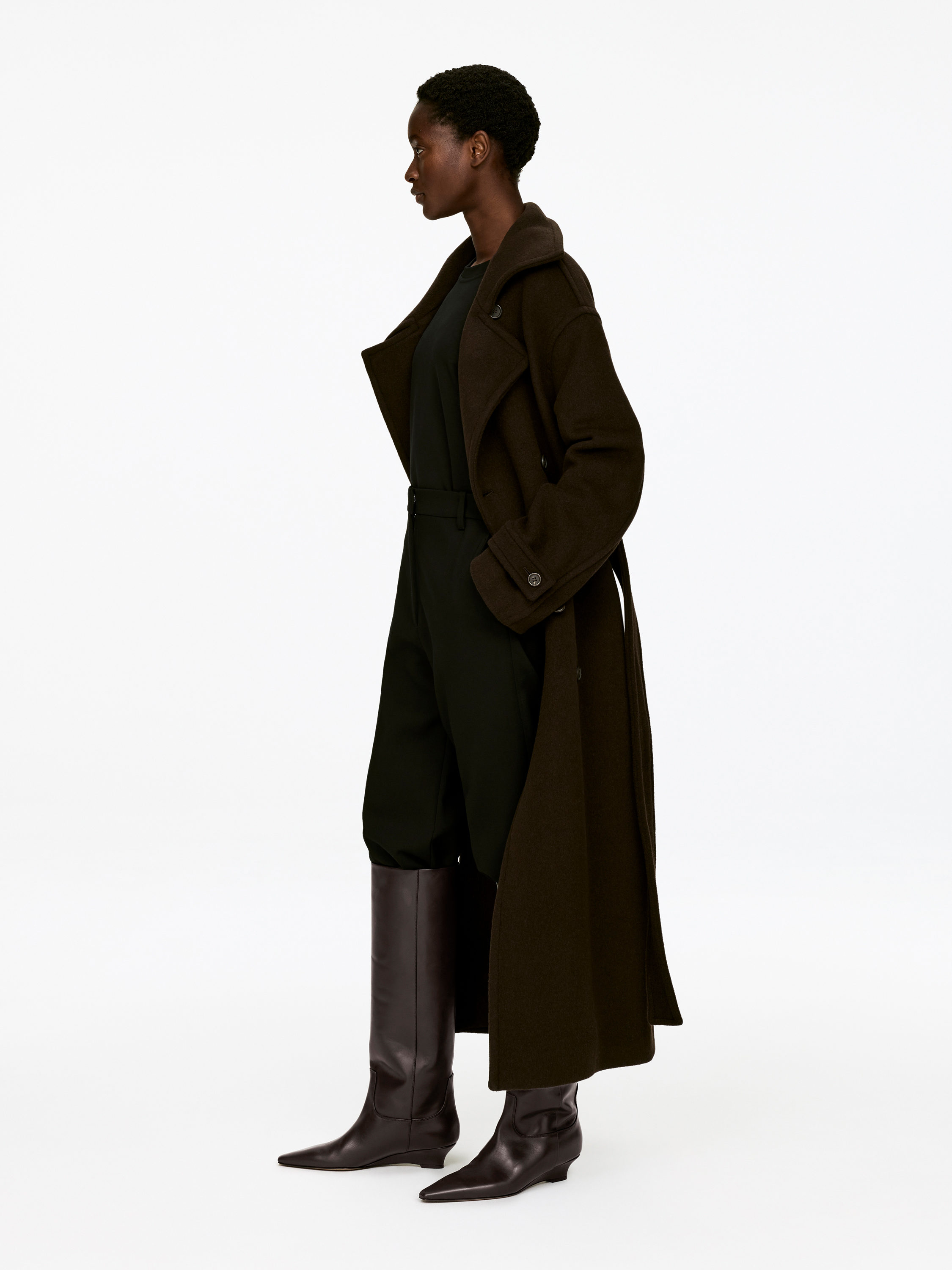 Lederstiefel - Dunkelbraun - Damen - StillMedia/Lookbook - 7