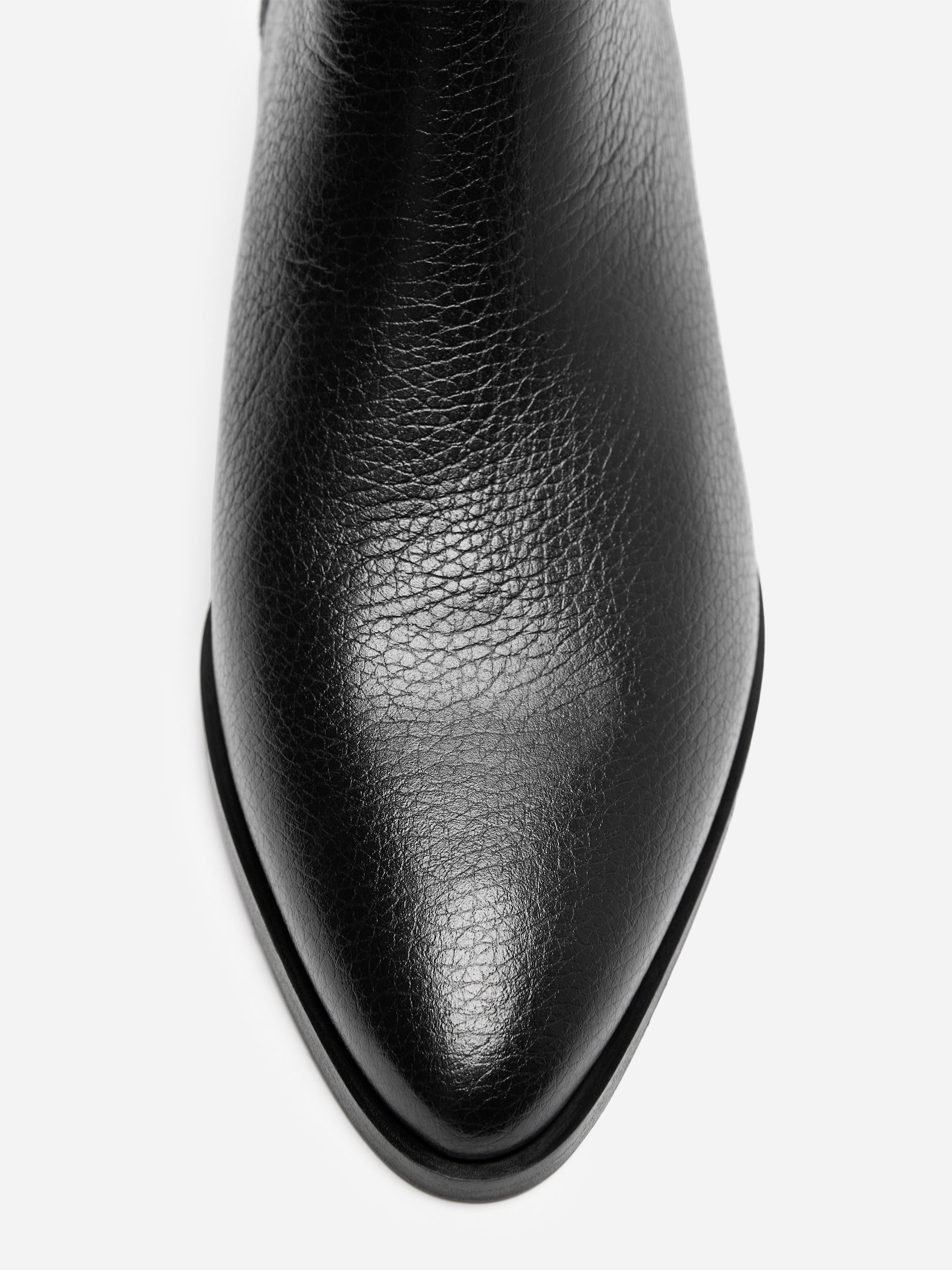 Leather ankle boots - Black - women - StillMedia/DescriptiveDetail - 7