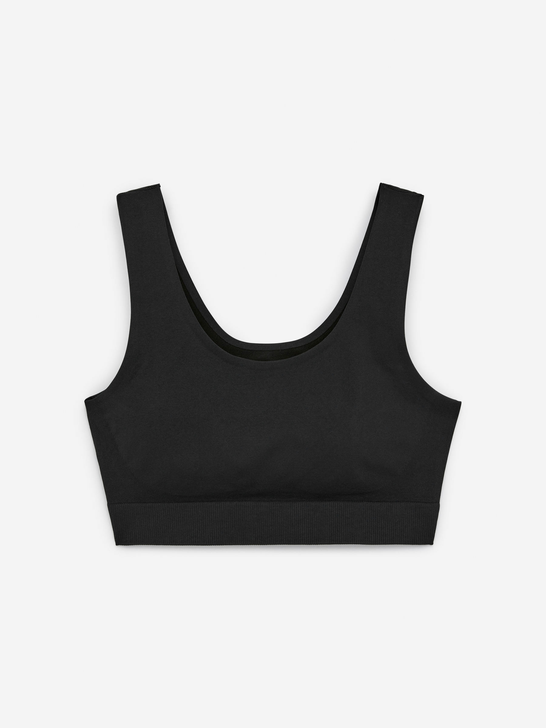 Seamless Sport Top-Black-7587