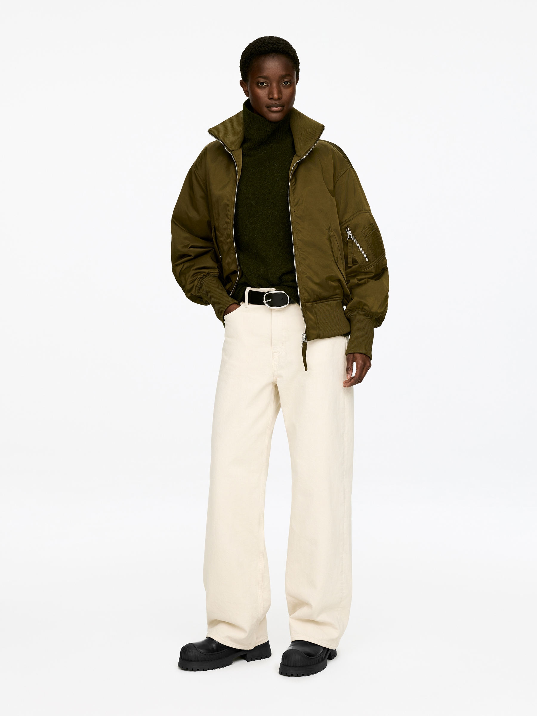 Botas de piel gruesas - Negro - Women - StillMedia/Lookbook - 9