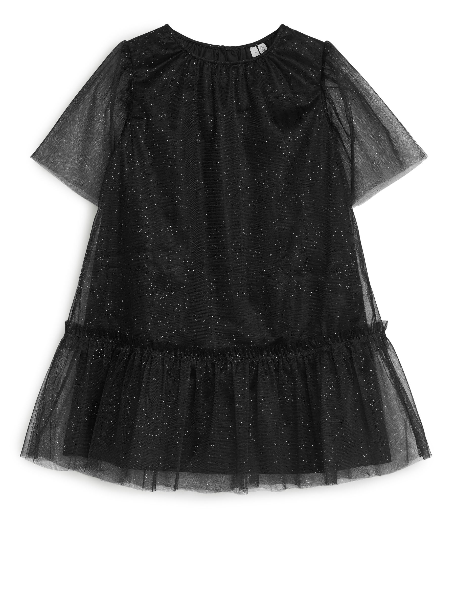 Tüllkleid-Schwarz-7698