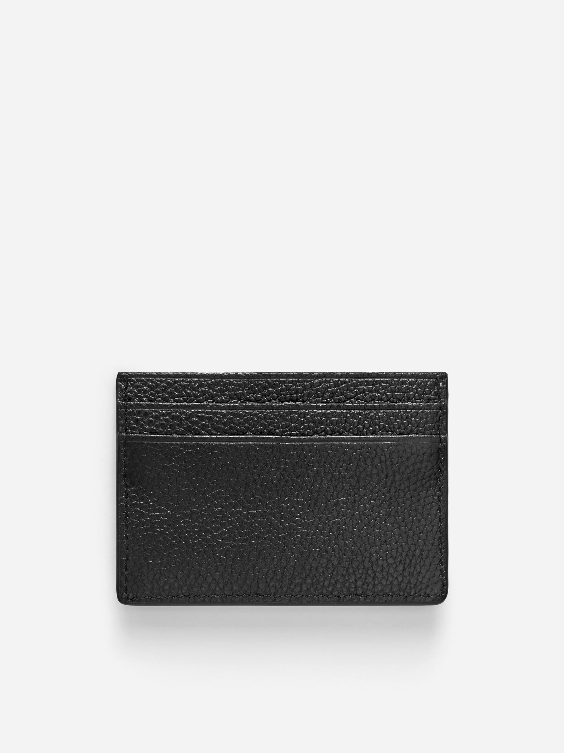 Leather Card Holder - Black - Men - StillMedia/DescriptiveStillLife - 1