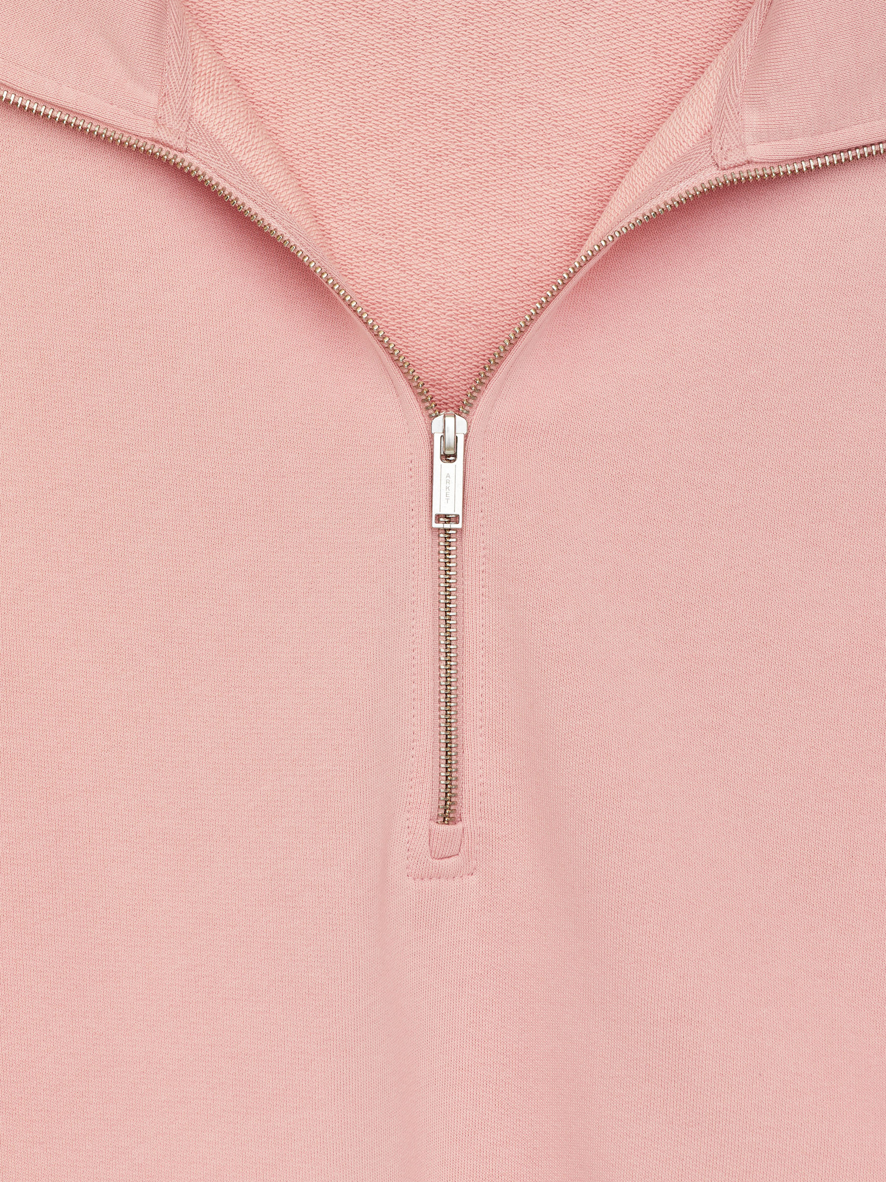 Sweat à demi-zip - Pêche - Regular fit - Femme - StillMedia/DescriptiveDetail - 1