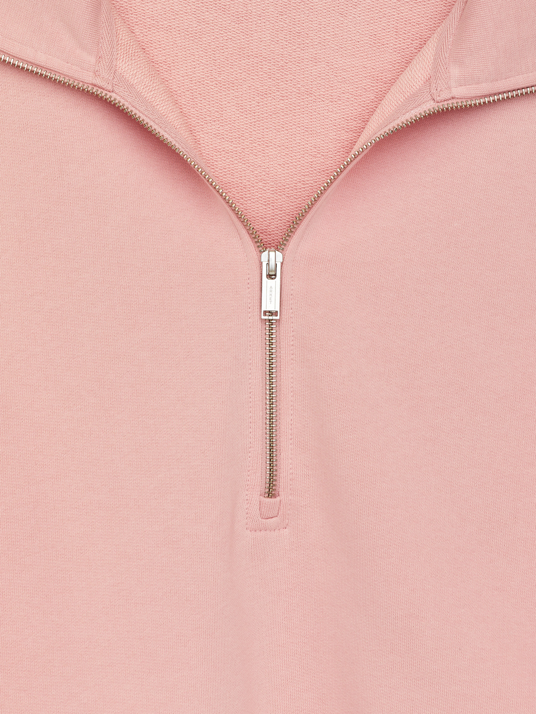 Half-Zip Sweatshirt - Peach - Regular fit - Women - StillMedia/DescriptiveDetail - 1