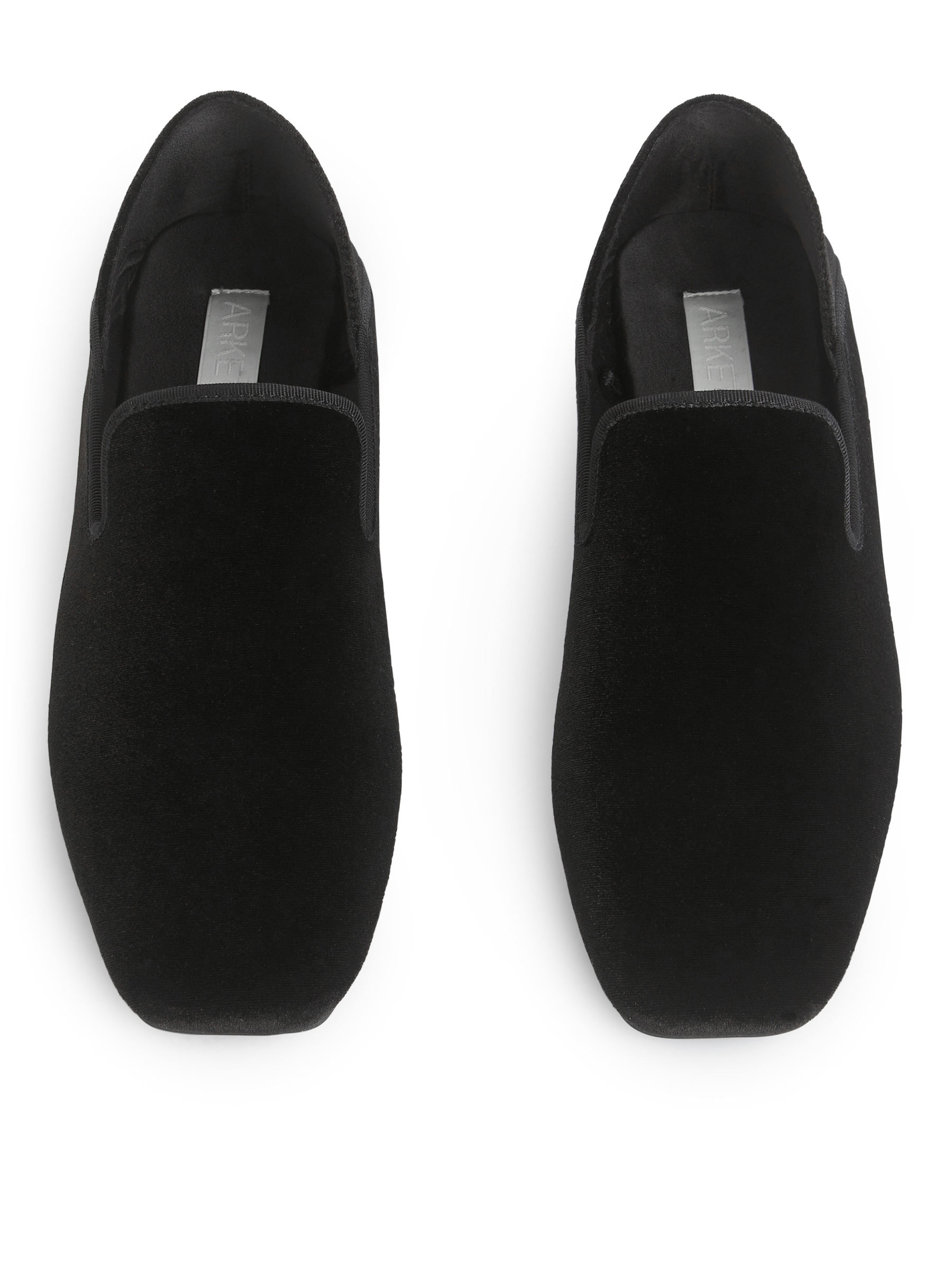 Hausschuhe aus Samt - Schwarz - Damen - StillMedia/DescriptiveStillLife - 5