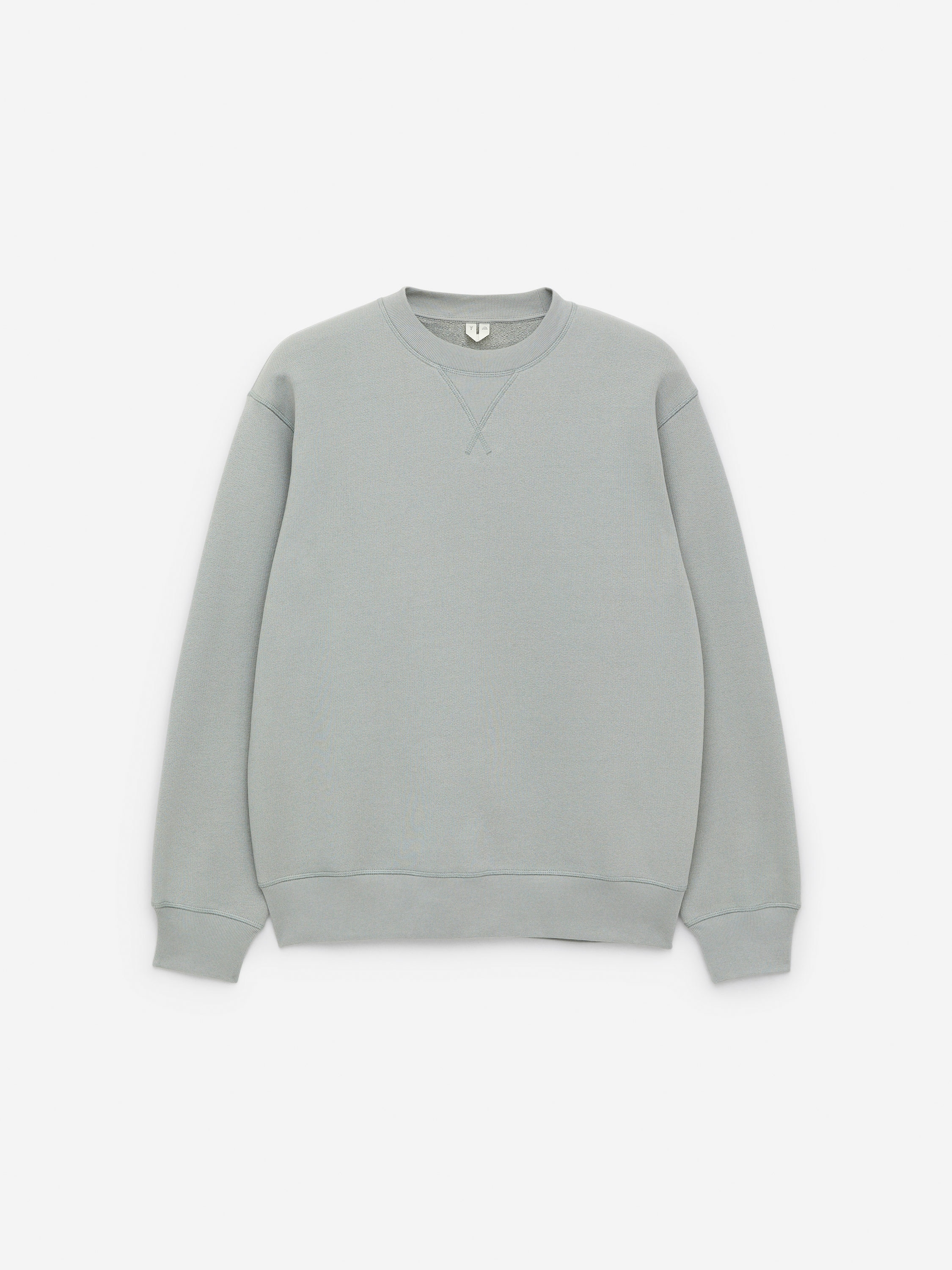 Loose-Fit Sweatshirt-#A8ACA9-16358