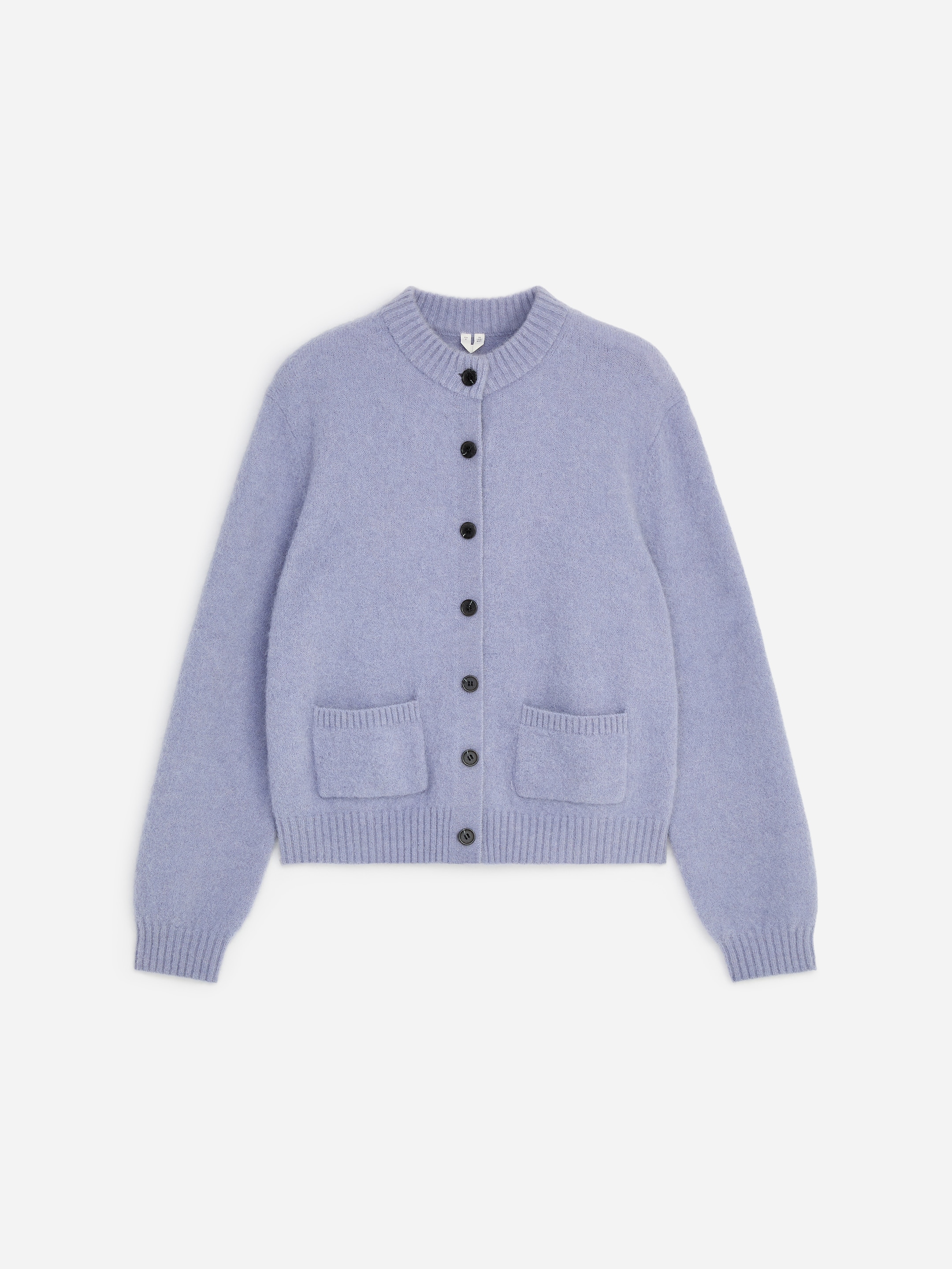 Cardigan de mezcla de alpaca y lana - Lila - Corte estándar - women - StillMedia/DescriptiveStillLife - 1
