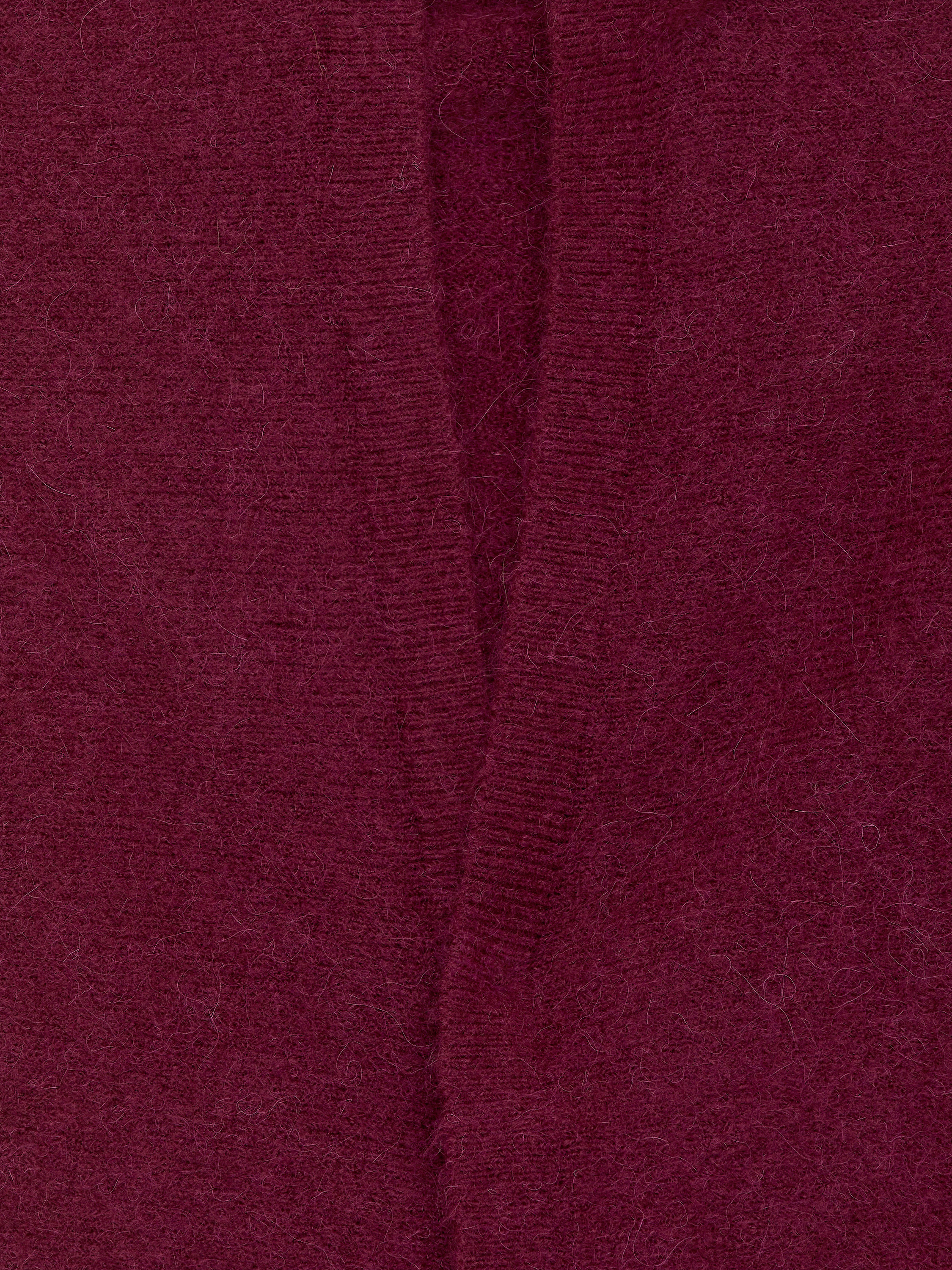 Alpaca-Wool Blend Scarf - Dark Red - Women - StillMedia/DescriptiveDetail - 2