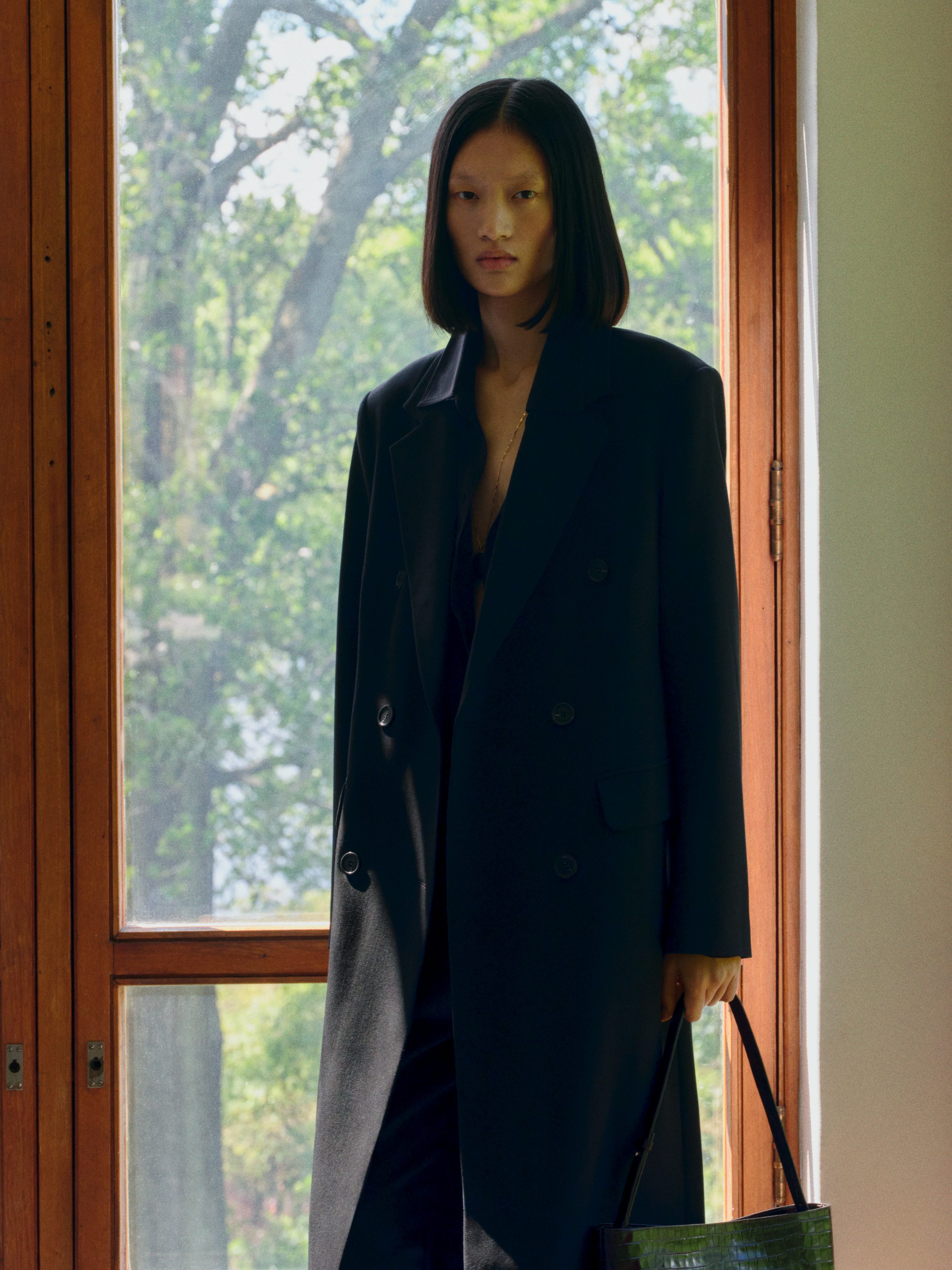 Croc-Effect Leather Tote - Dark Brown - Women - StillMedia/Environmental - 1