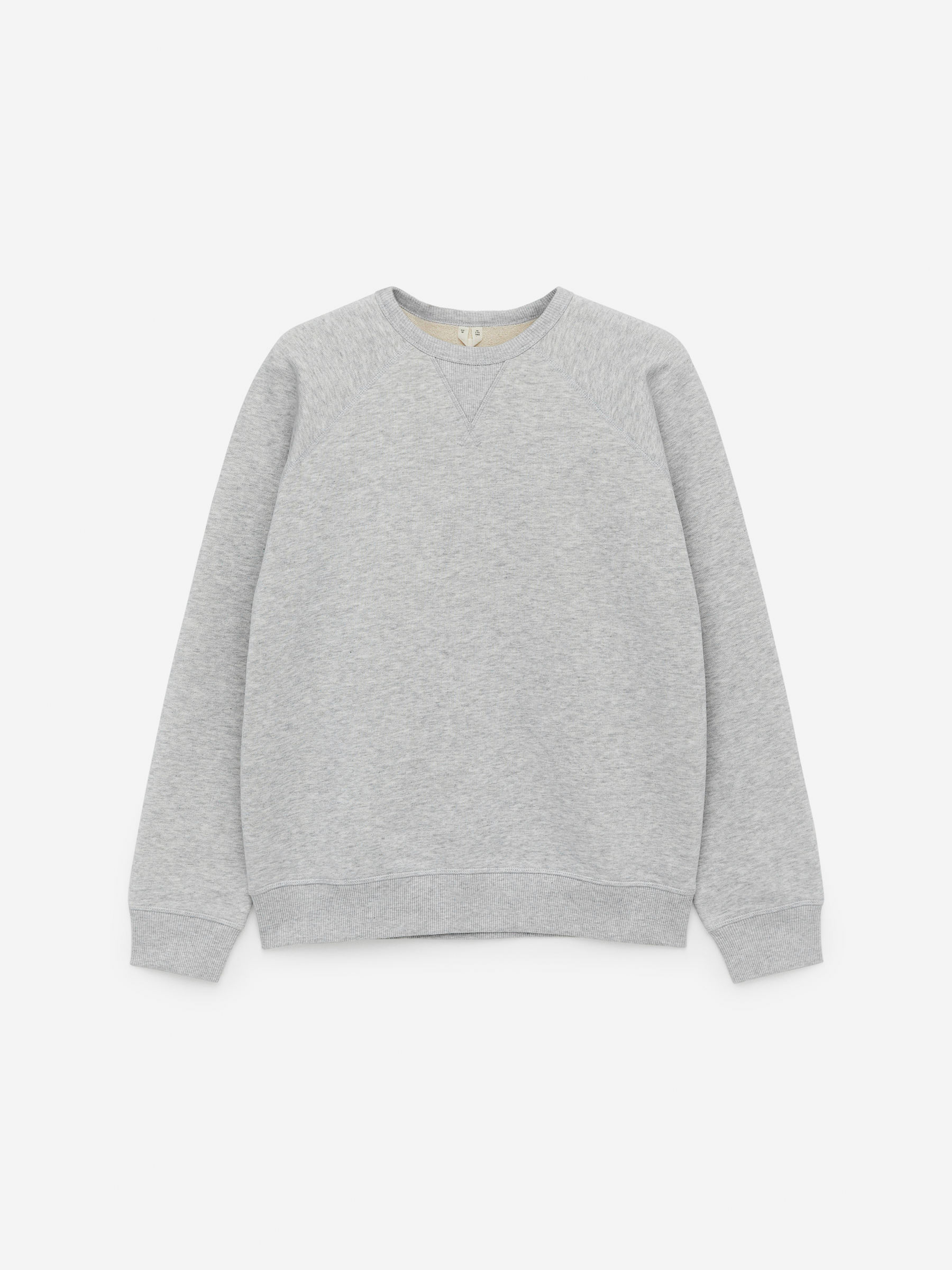 Sweatshirt med lös passform-Grå-16282