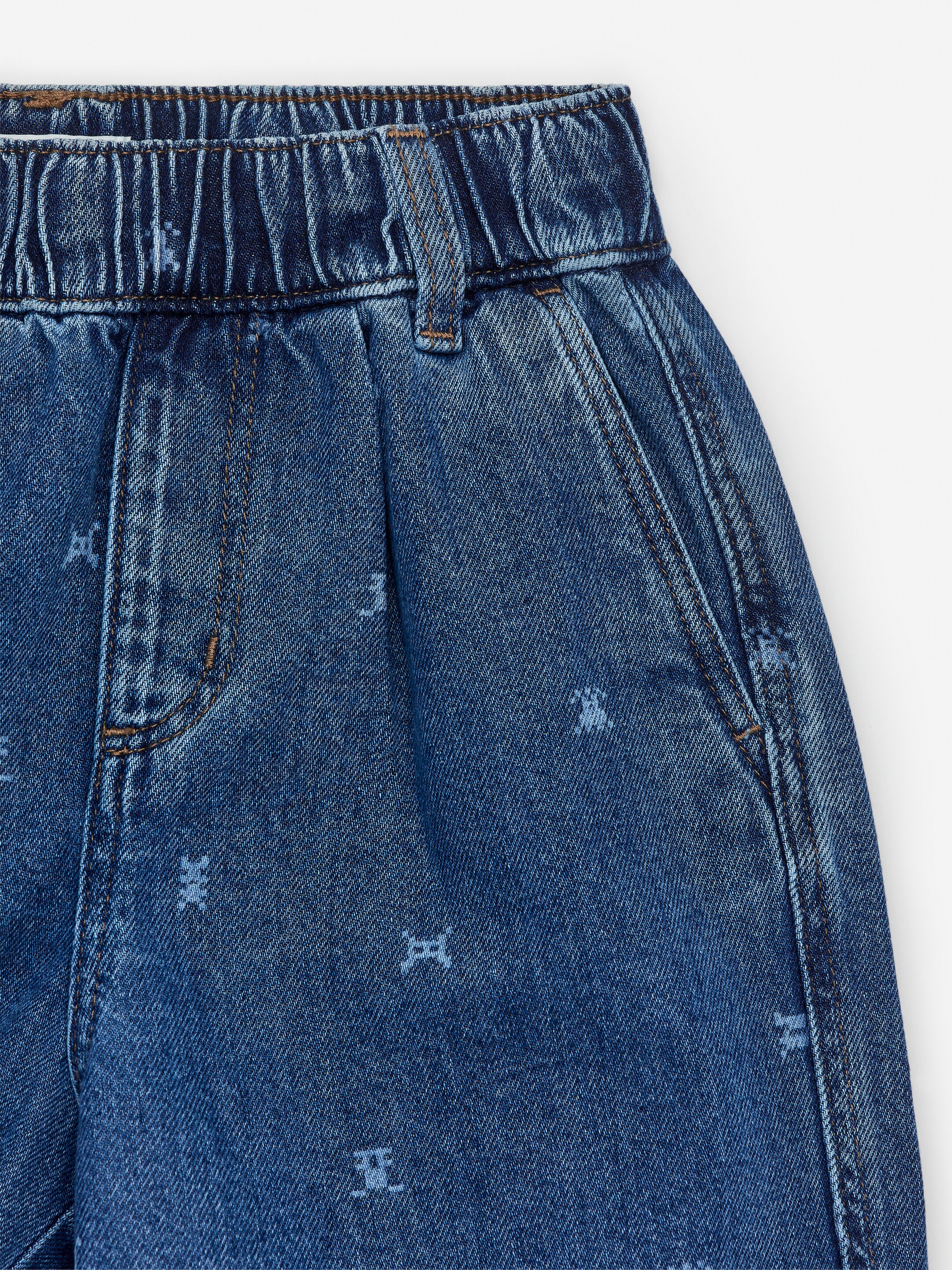 Visualizza immagine più grande: Pantaloni in denim dalla vestibilità relaxed - Blu - BAMBINO | H&M IT 3