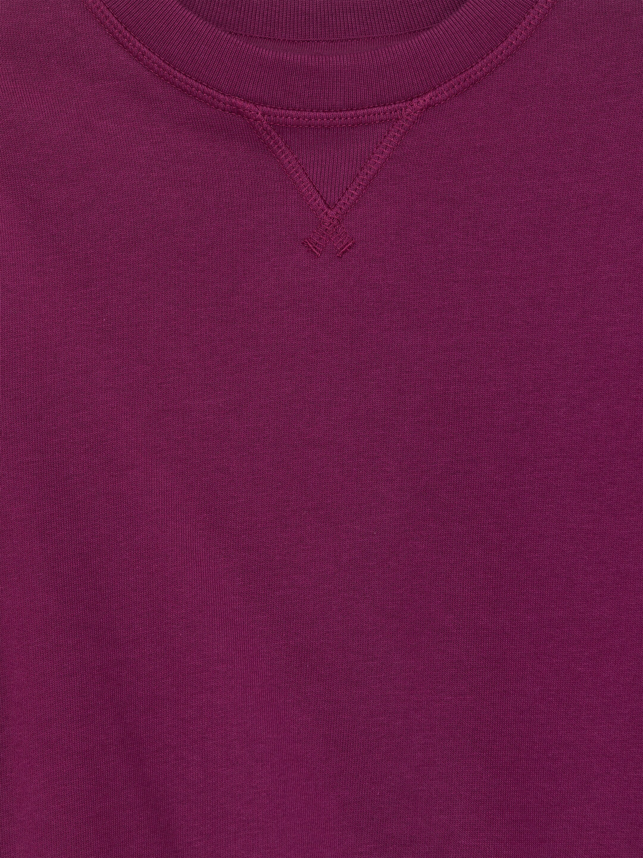 View larger image: French Terry Sweatshirt - Berry - Kids | H&M GB 3