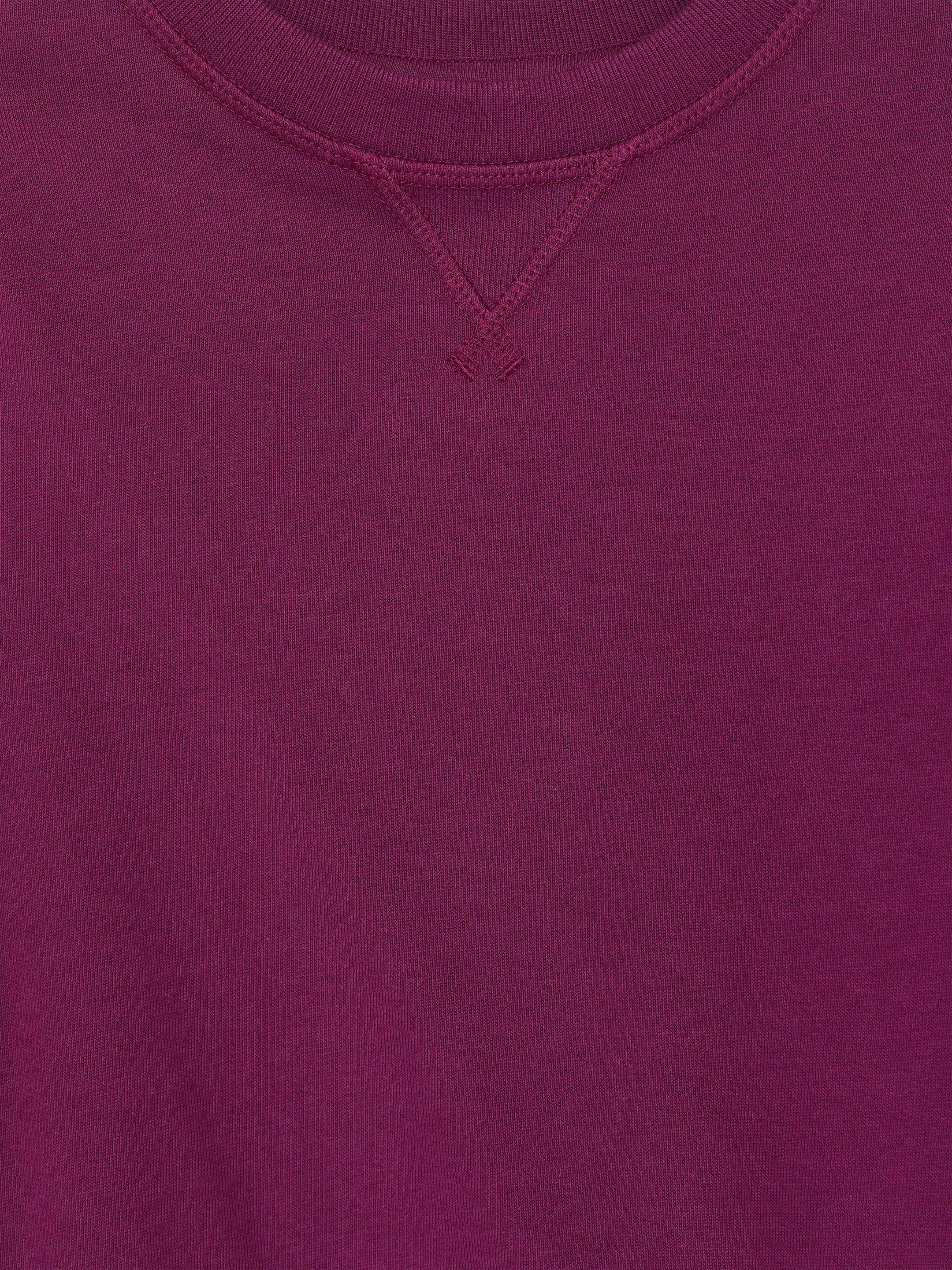Sweatshirt aus French Terry - Beerenrot - Regular Fit - children - StillMedia/DescriptiveDetail - 3