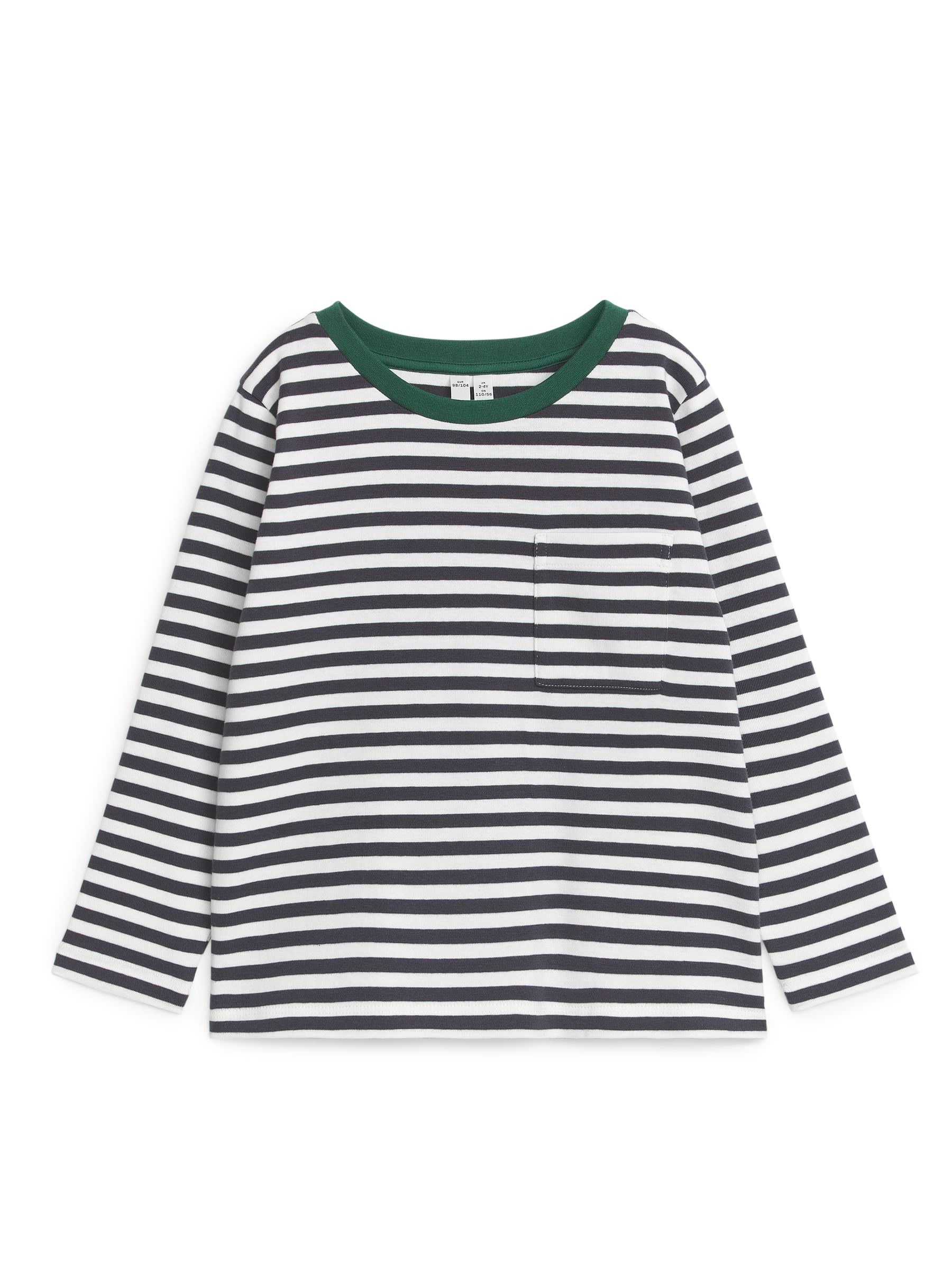 Langarm-T-Shirt - Grau/Cremeweiß - Regular Fit - Kinder - StillMedia/DescriptiveStillLife - 2