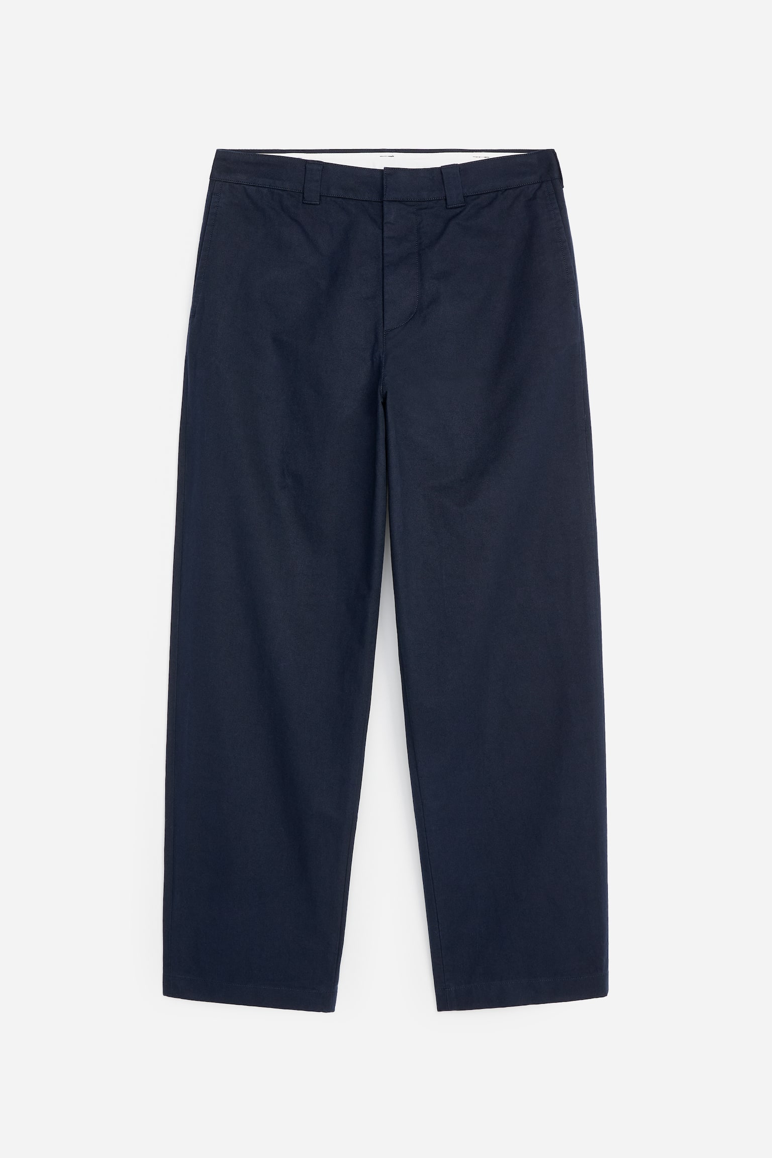 Chinos De Lucru Cu Croială Largă - Bleumarin/Mole - 1