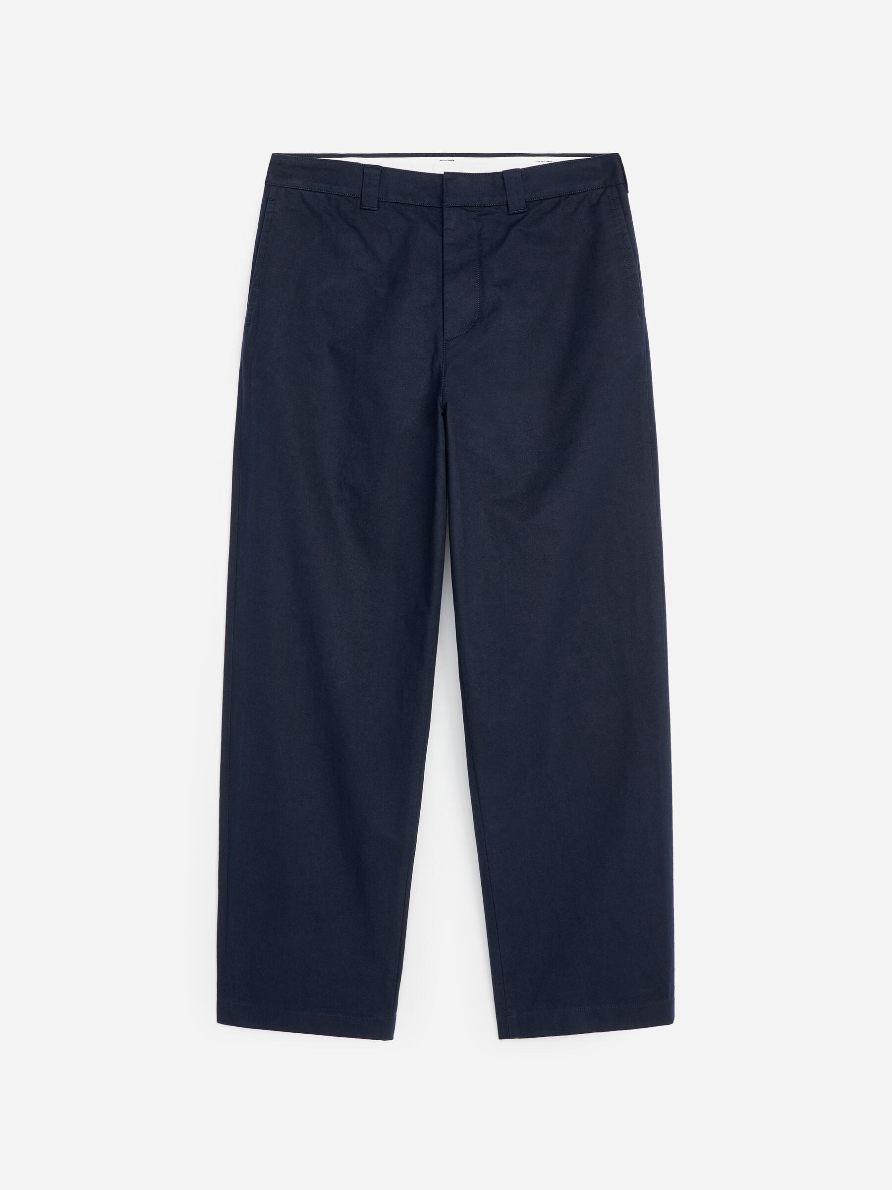 Wide-Fit Workwear Chinos - Dark Blue - Loose fit - Men - StillMedia/DescriptiveStillLife - 1