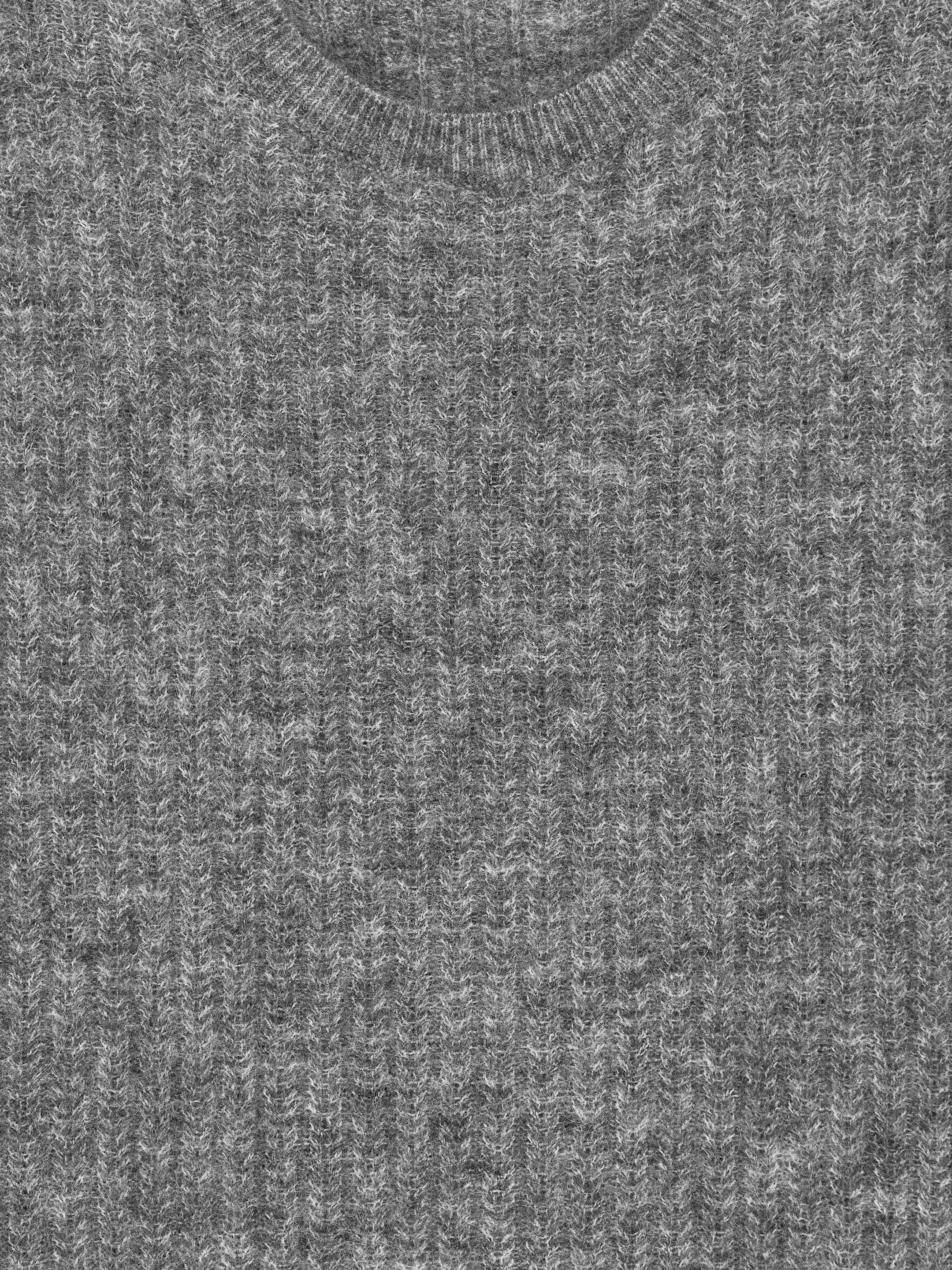 Chaleco de mezcla de lana y alpaca - Gris - Corte ajustado - Women - StillMedia/DescriptiveDetail - 1