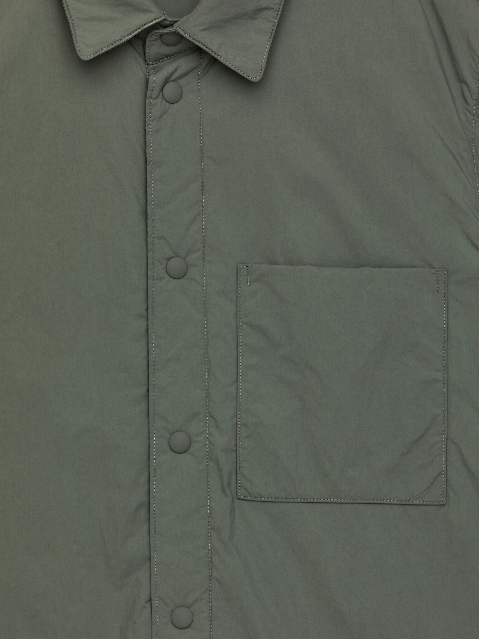 Surchemise légèrement matelassée - Vert/Noir/Bleu foncé - 3