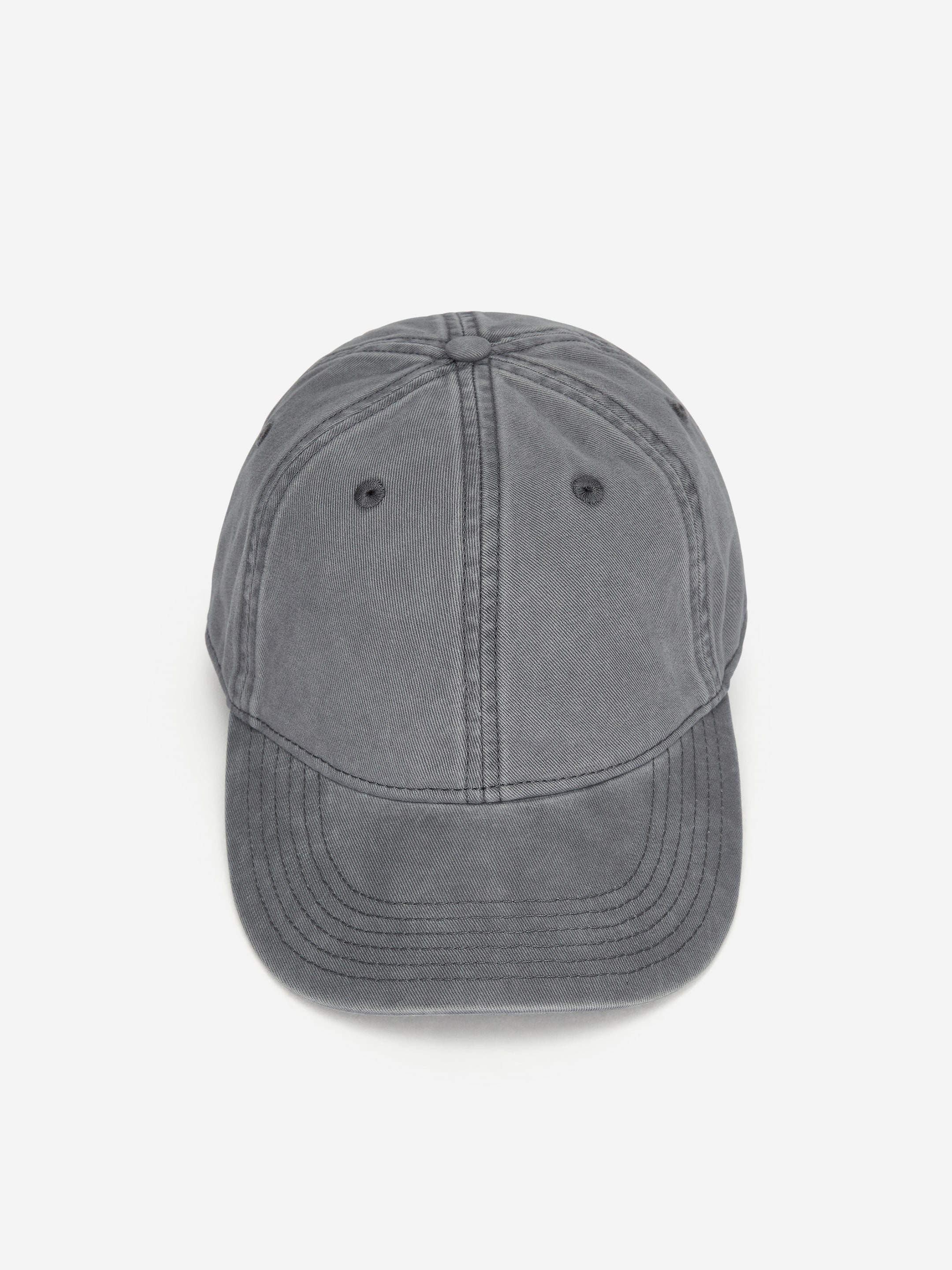 Cap aus gewaschener Baumwolle - Grau - Herren - StillMedia/DescriptiveStillLife - 1