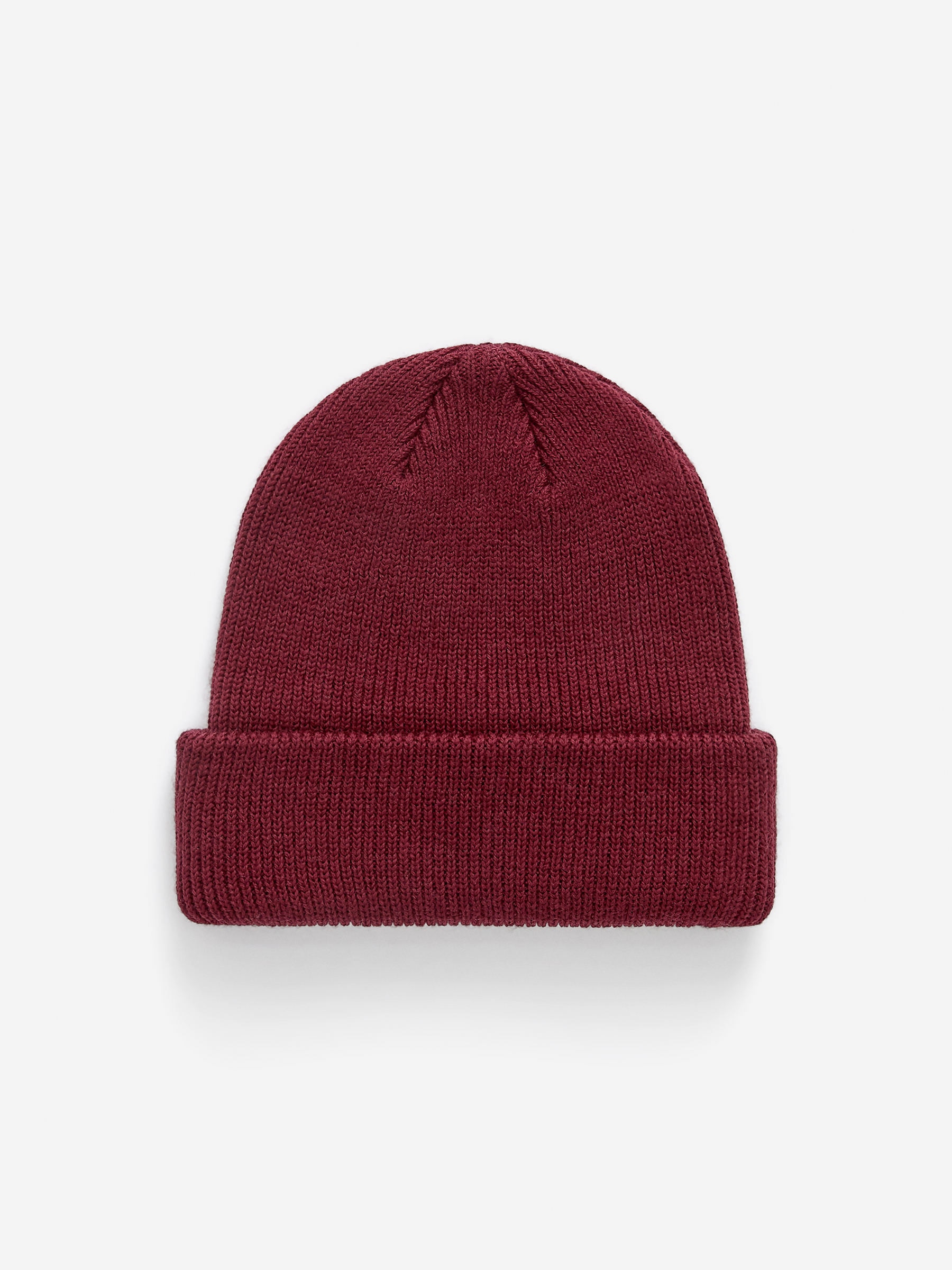 Wool-Cotton Beanie-#5F353C-16566