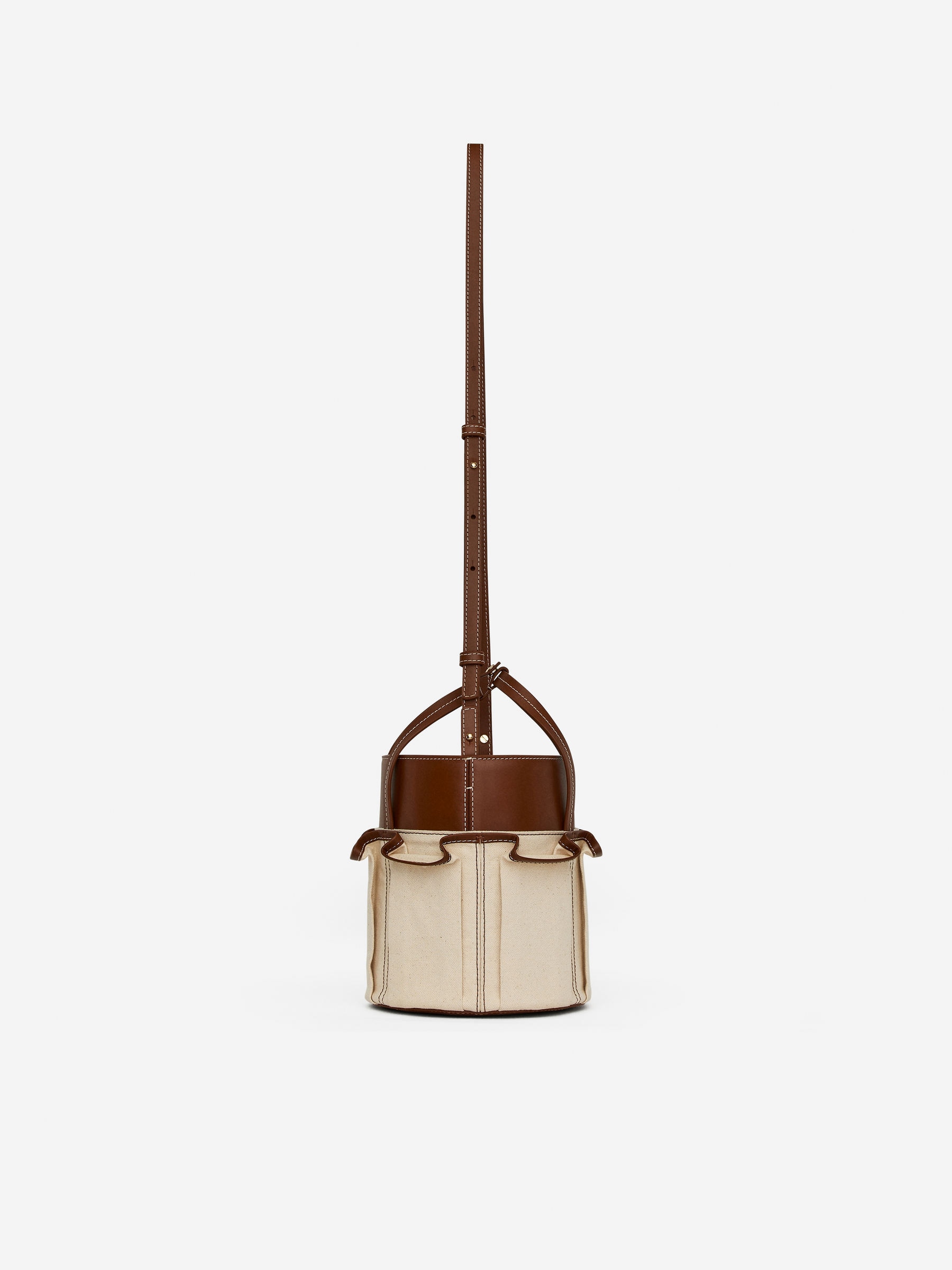 Two-In-One Bucket Bag - Brown/Beige - Women - StillMedia/DescriptiveStillLife - 2