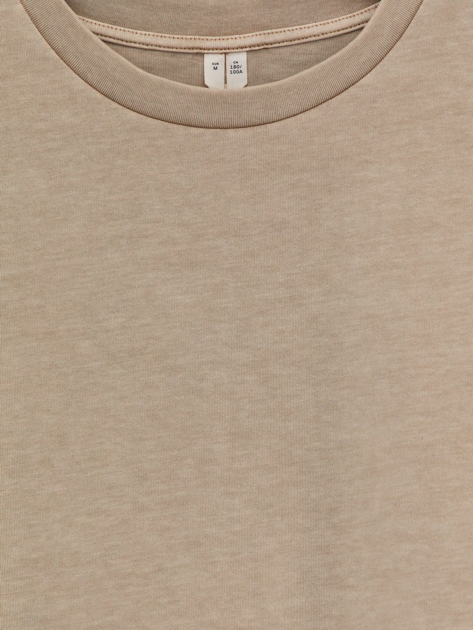T-shirt décontracté - Beige - 4